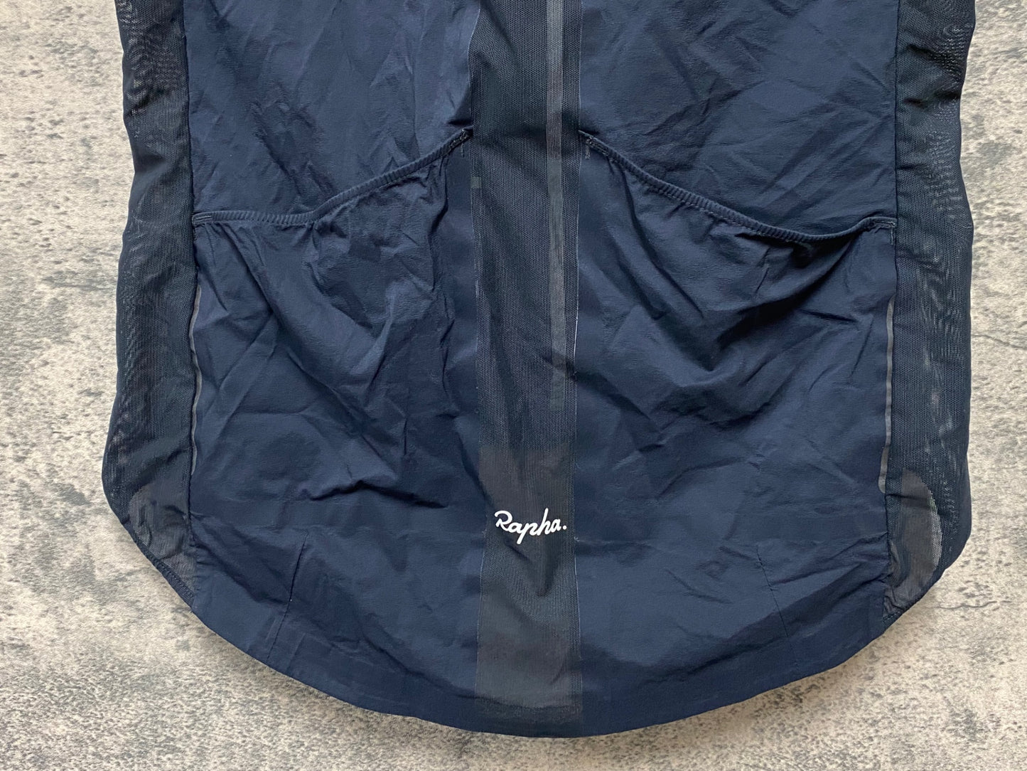 JA549 ラファ Rapha CLASSIC WIND CHECK GILET ジレ サイクルベスト 白 黒 S