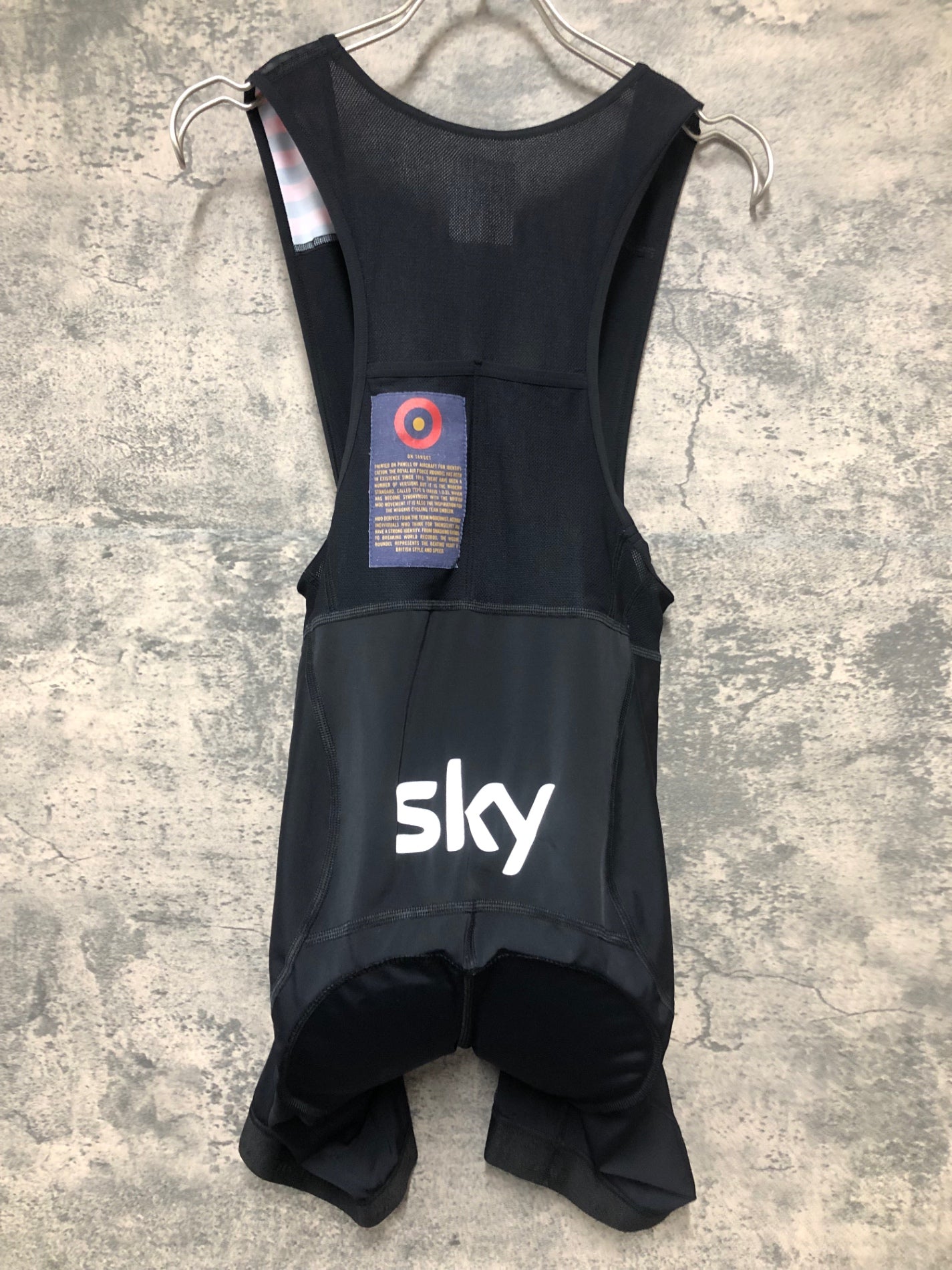 IY125 ラファ Rapha PRO TEAM ビブショーツ S Team Wiggins ブラック