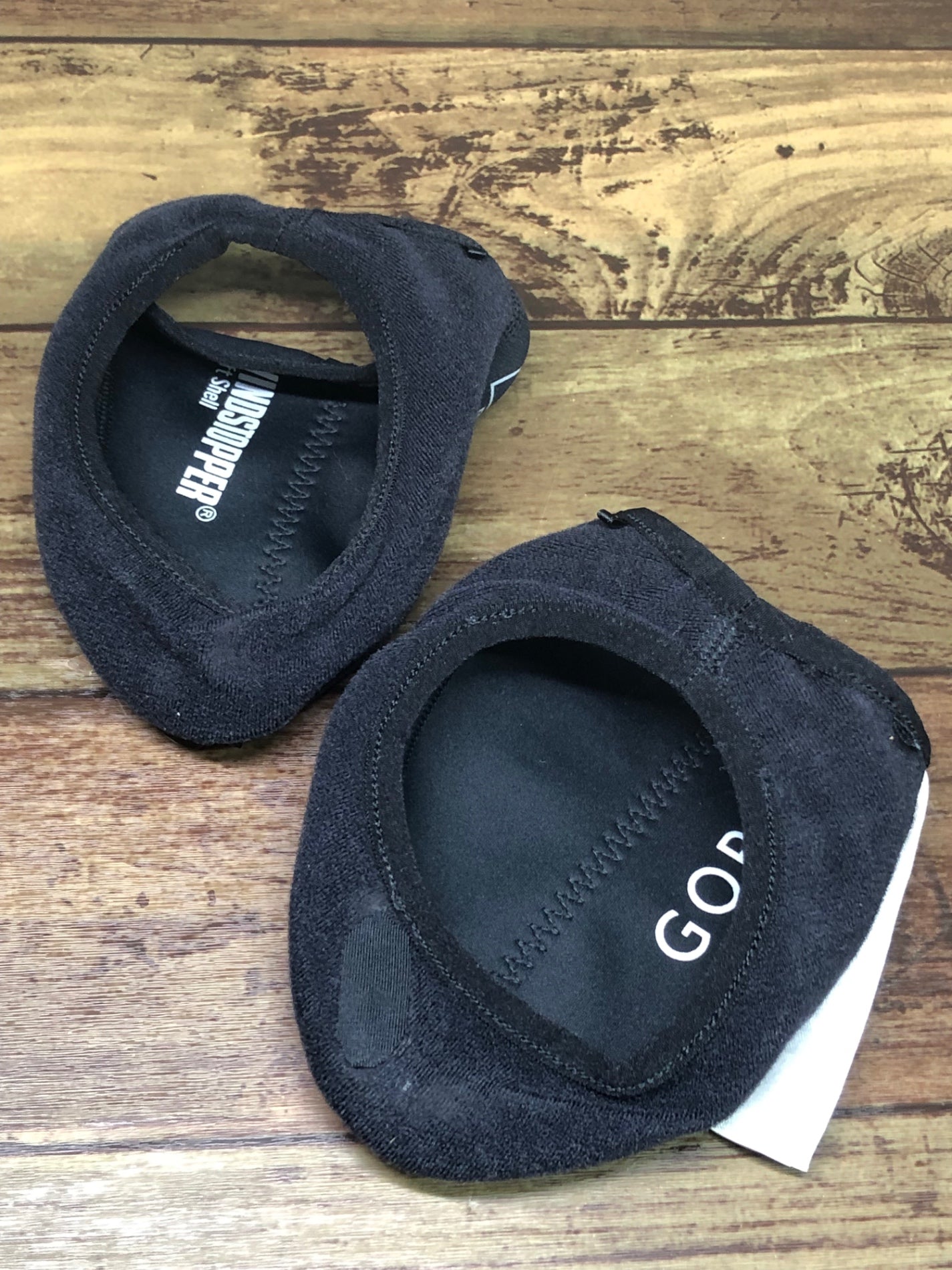 IT327 ゴアバイクウェア GORE BIKE WEAR トゥーカバー 黒 S-M WINDSTOPPER