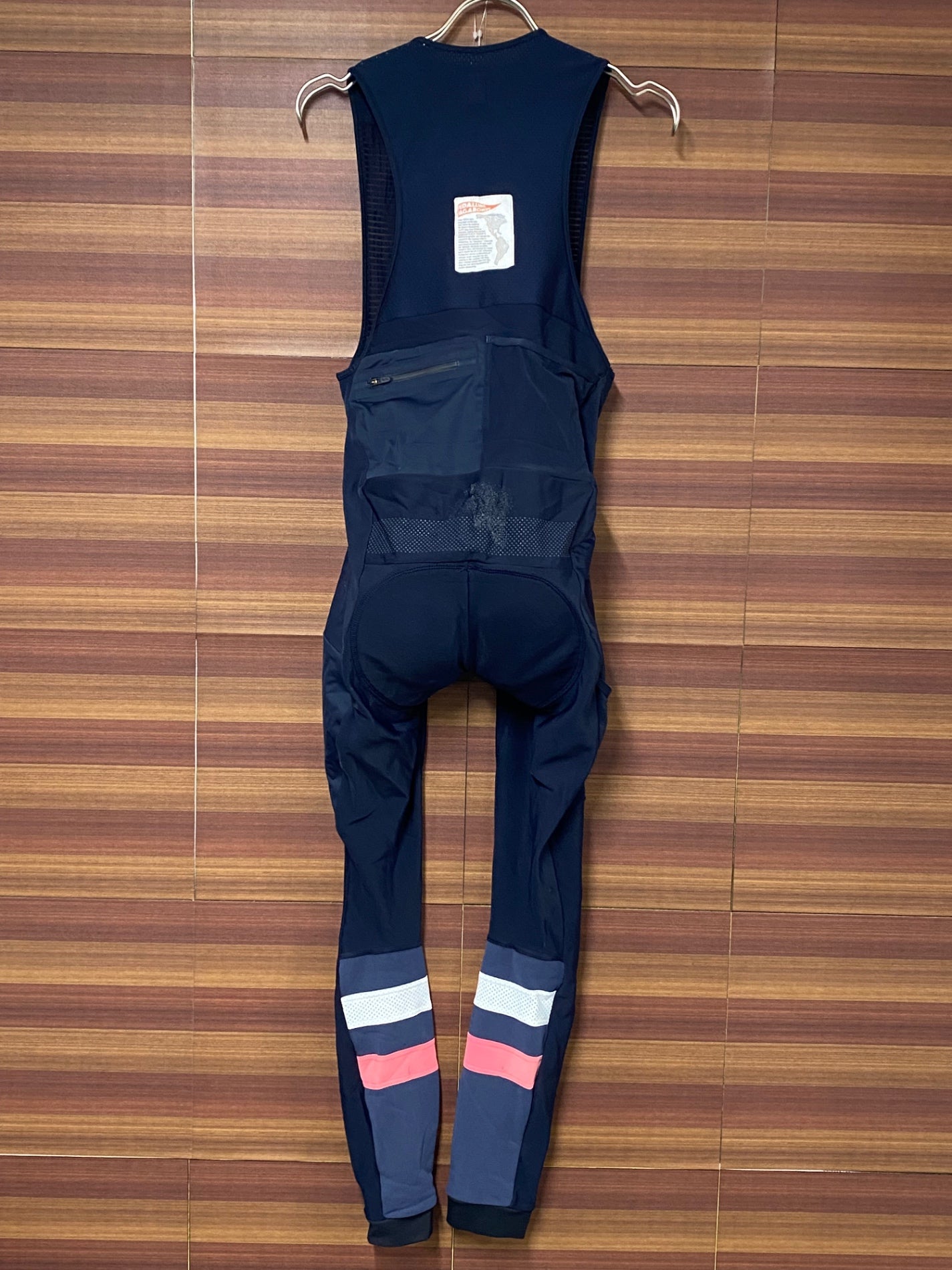 IP296 ラファ Rapha BREVET CARGO WINTER TIGHTS WITH PAD ビブタイツ 裏起毛 黒 S