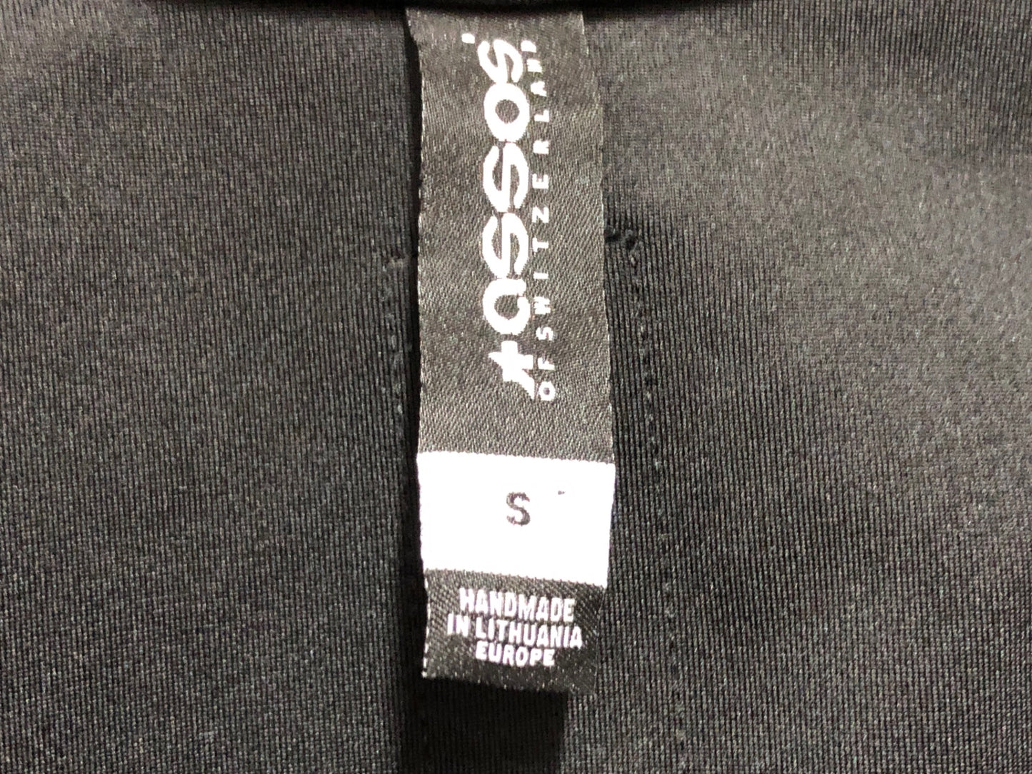 IN850 アソス ASSOS MelleGT 防風 裏起毛 サイクルジャケット S ブラック