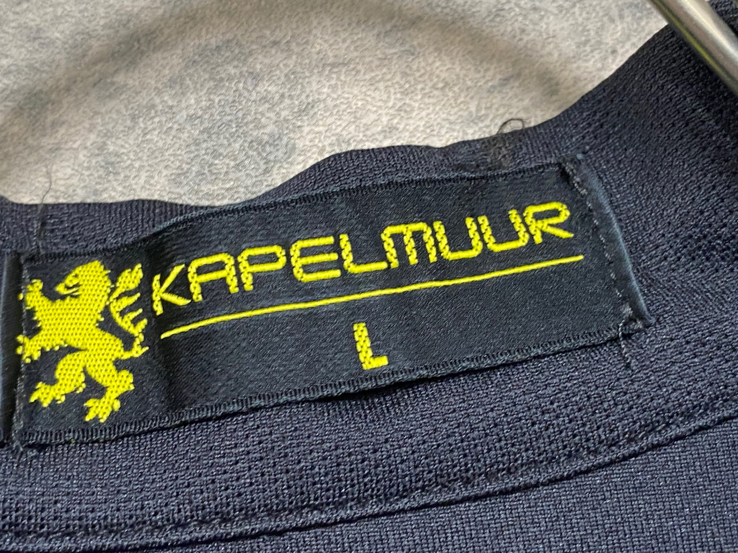 JC782 カペルミュール KAPELMUUR 半袖 サイクルジャージ 黒 L