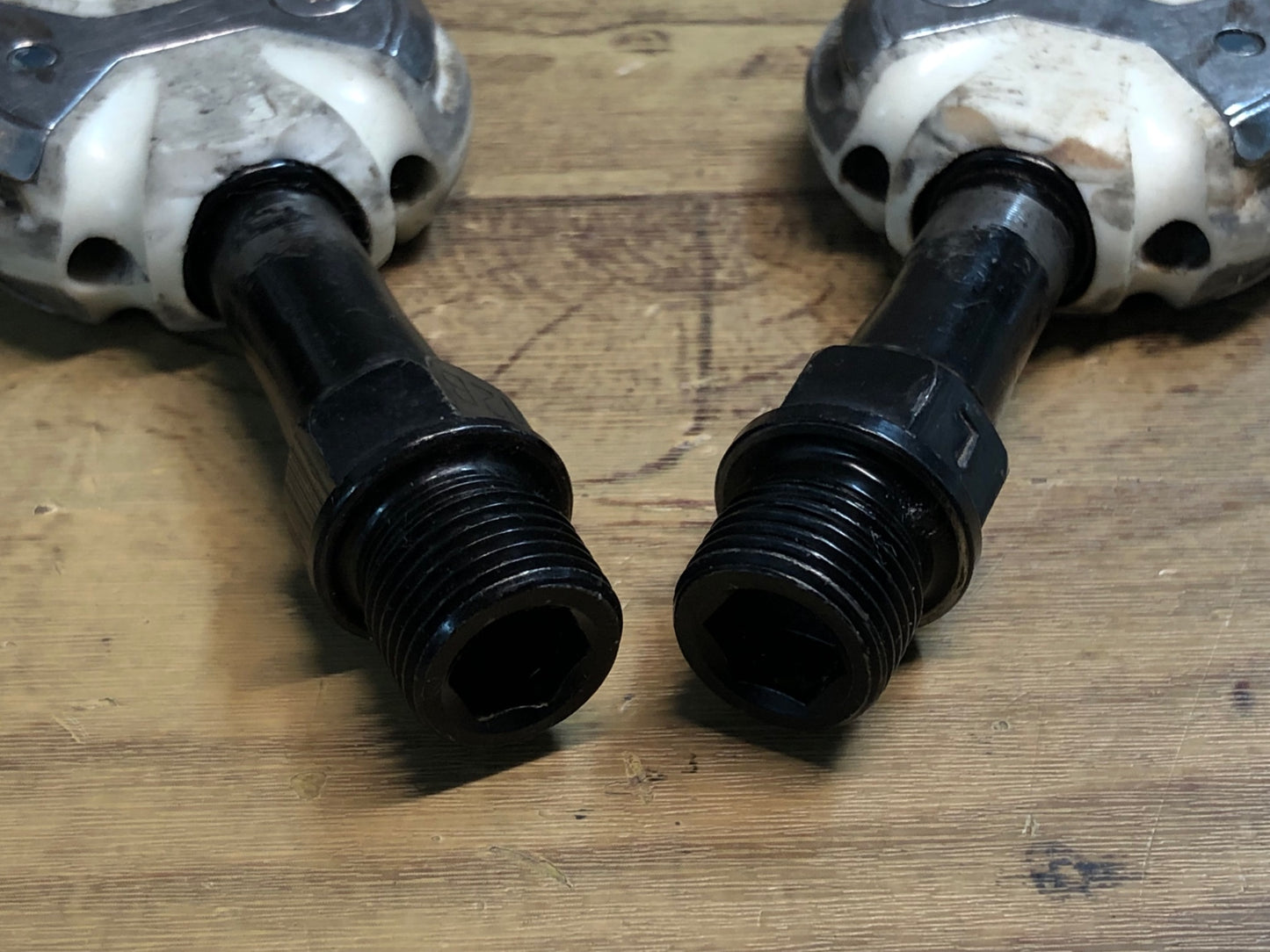 IH261 スピードプレイ SPEEDPLAY ビンディングペダル クロモリ 白