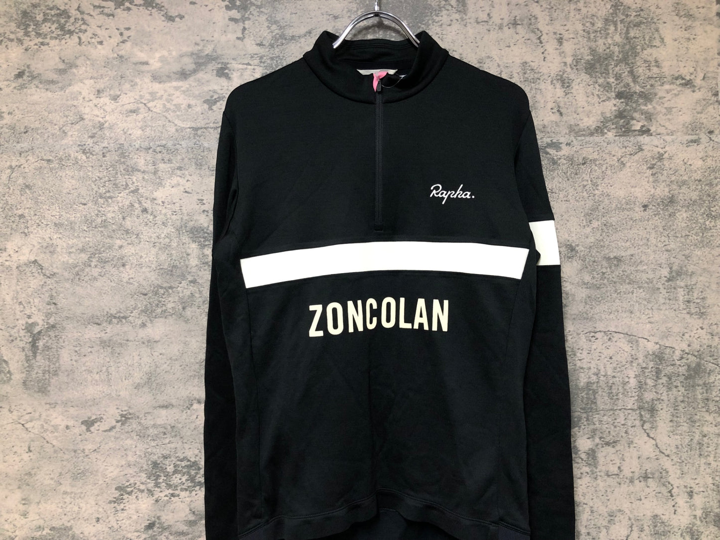 IY518 ラファ Rapha LONG SLEEVE CLIMBS JERSEY 長袖 サイクルジャージ 黒 M