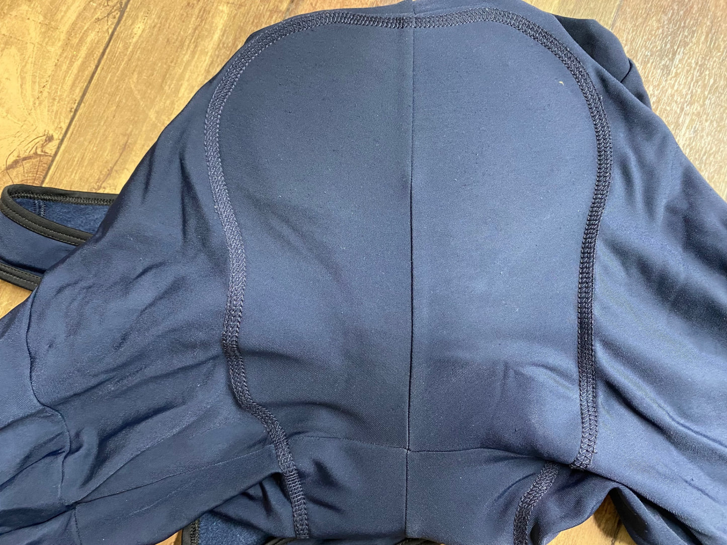 IU240 dhb ビブタイツ 紺 M 裏起毛