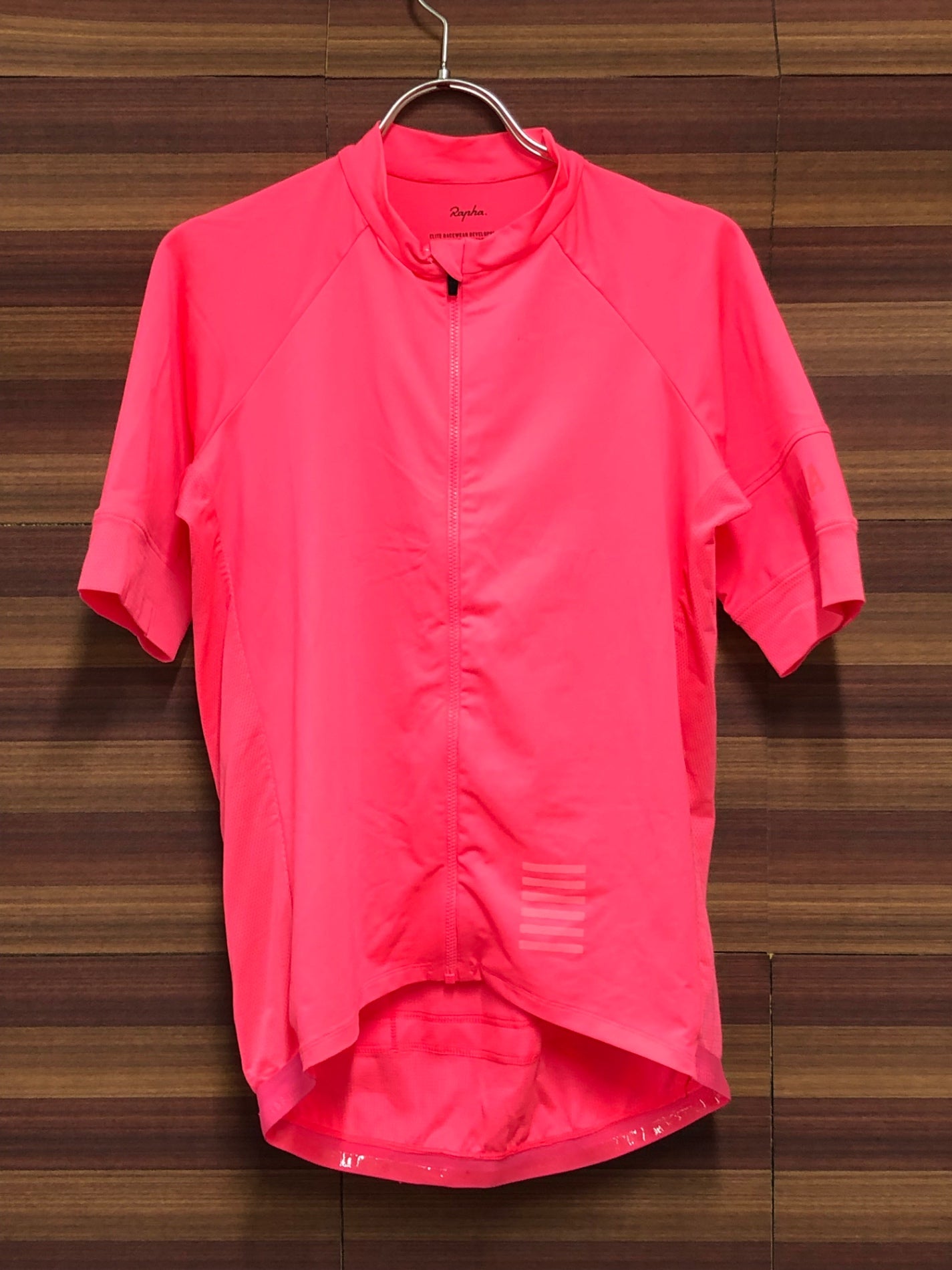 IP269 ラファ Rapha PRO TEAM SS TRAINING JERSEY 半袖 サイクルジャージ ピンク L