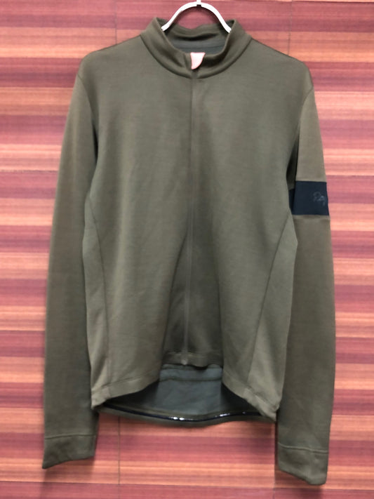 IQ374 ラファ Rapha CLASSIC LONG SLEEVE JERSEY Ⅱ 長袖 サイクルジャージ 緑 M