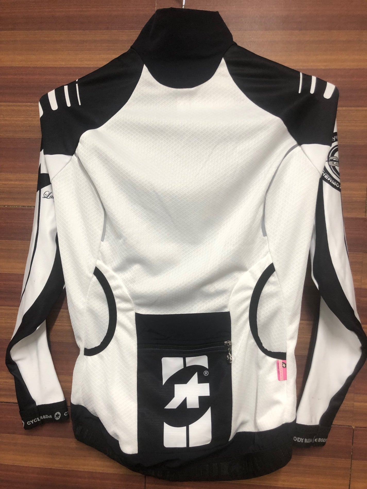 IF505 アソス assos INTERMEDIATE S longSleeve airBlock jersey Training 長袖 白 黒 レディース XS 裏起毛