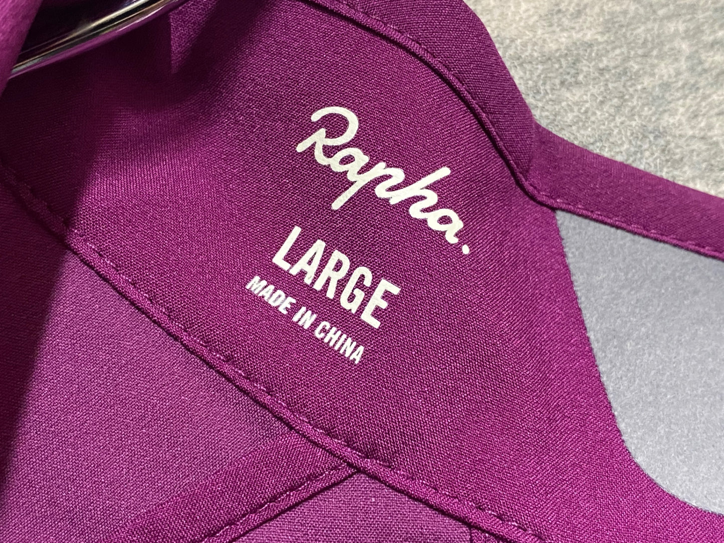 JB010 ラファ Rapha BREVET GILET WITH POCKETS サイクルベスト ジレ 紫 L