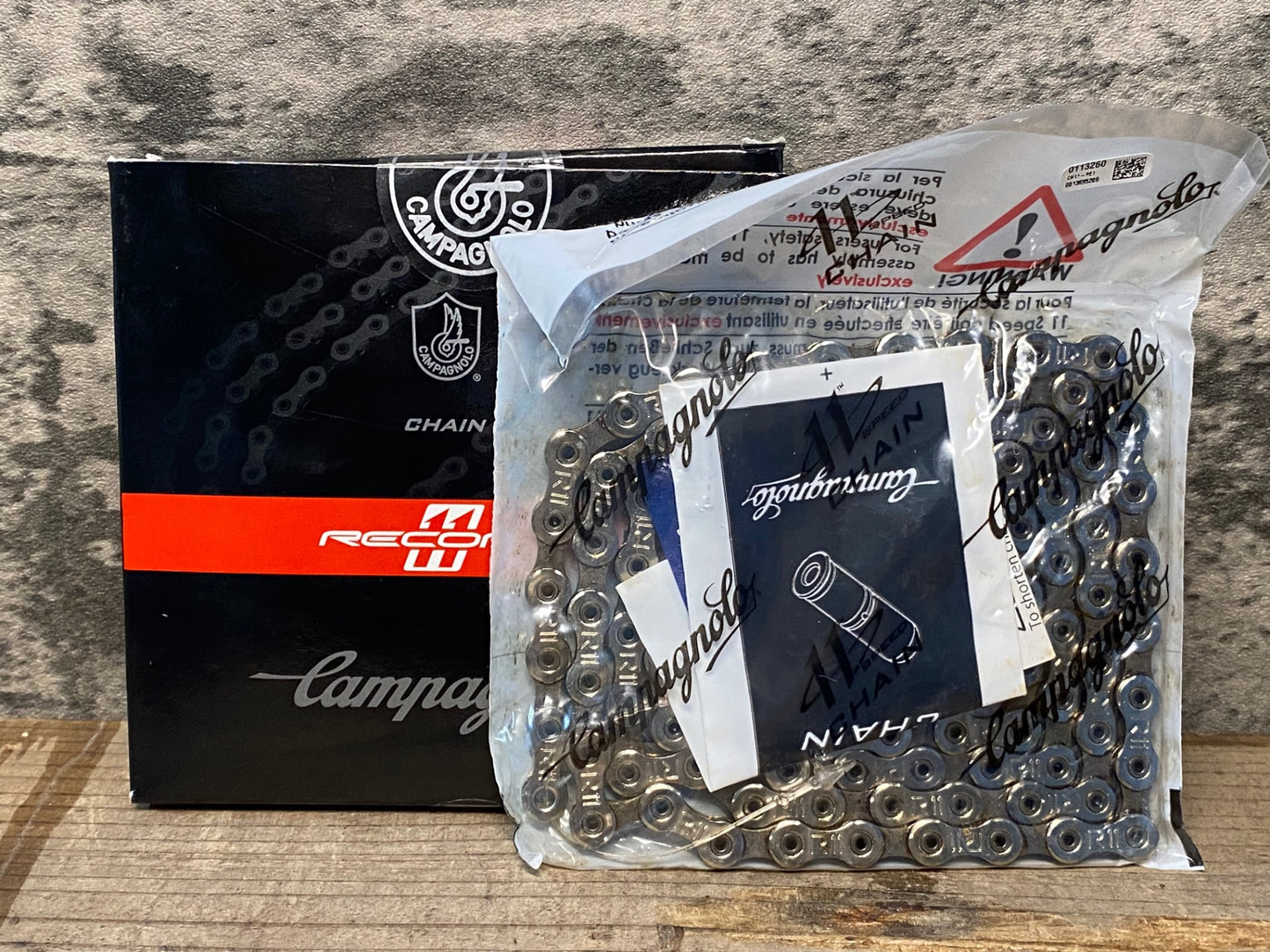 IV785 カンパニョーロ CAMPAGNOLO レコード RECORD CN11-RE1 チェーン 11S chain