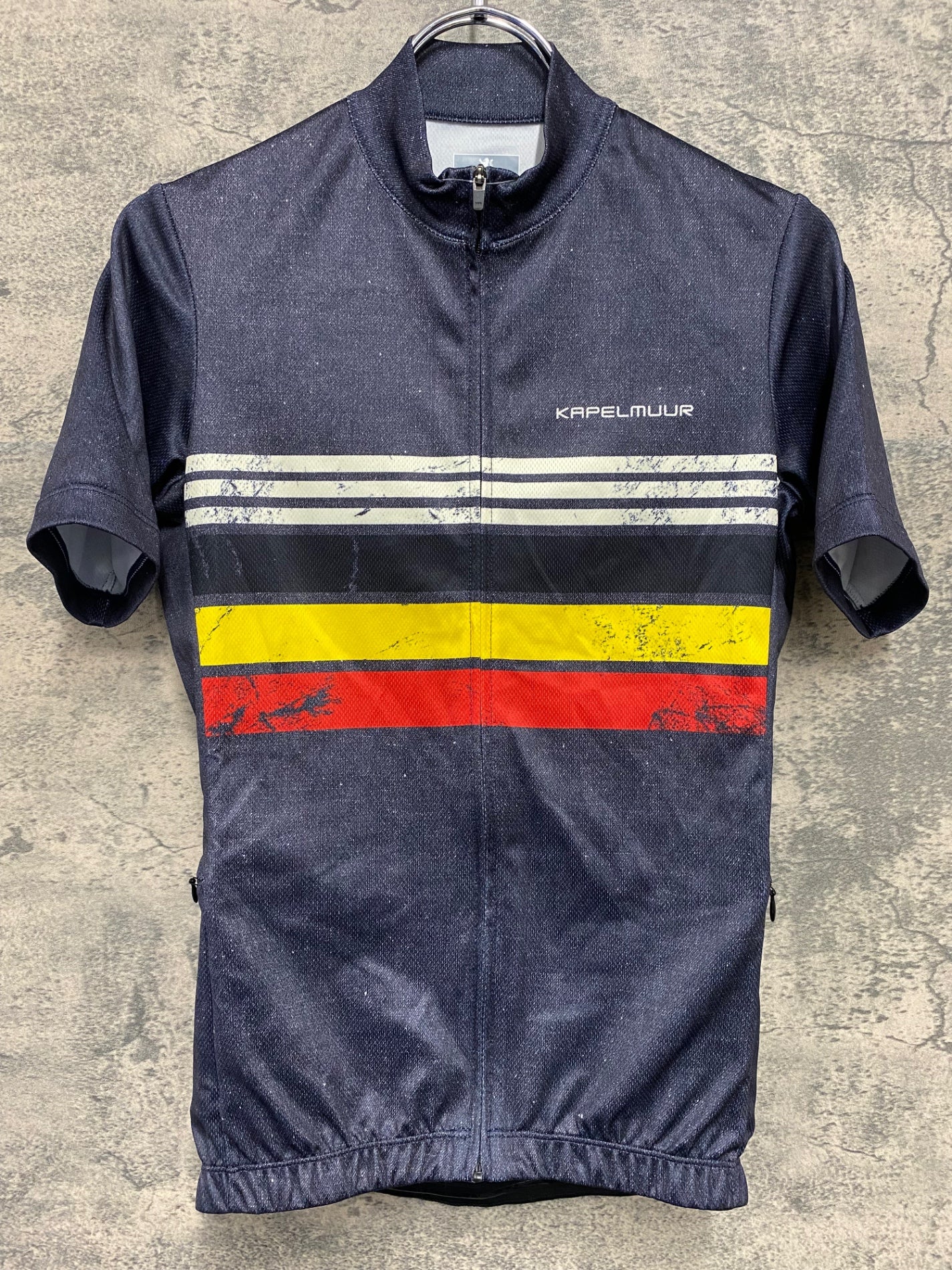 IY210 カペルミュール KAPELMUUR 半袖 サイクルジャージ 黒 XS