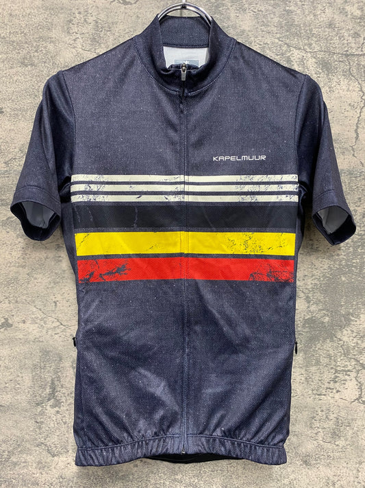 IY210 カペルミュール KAPELMUUR 半袖 サイクルジャージ 黒 XS