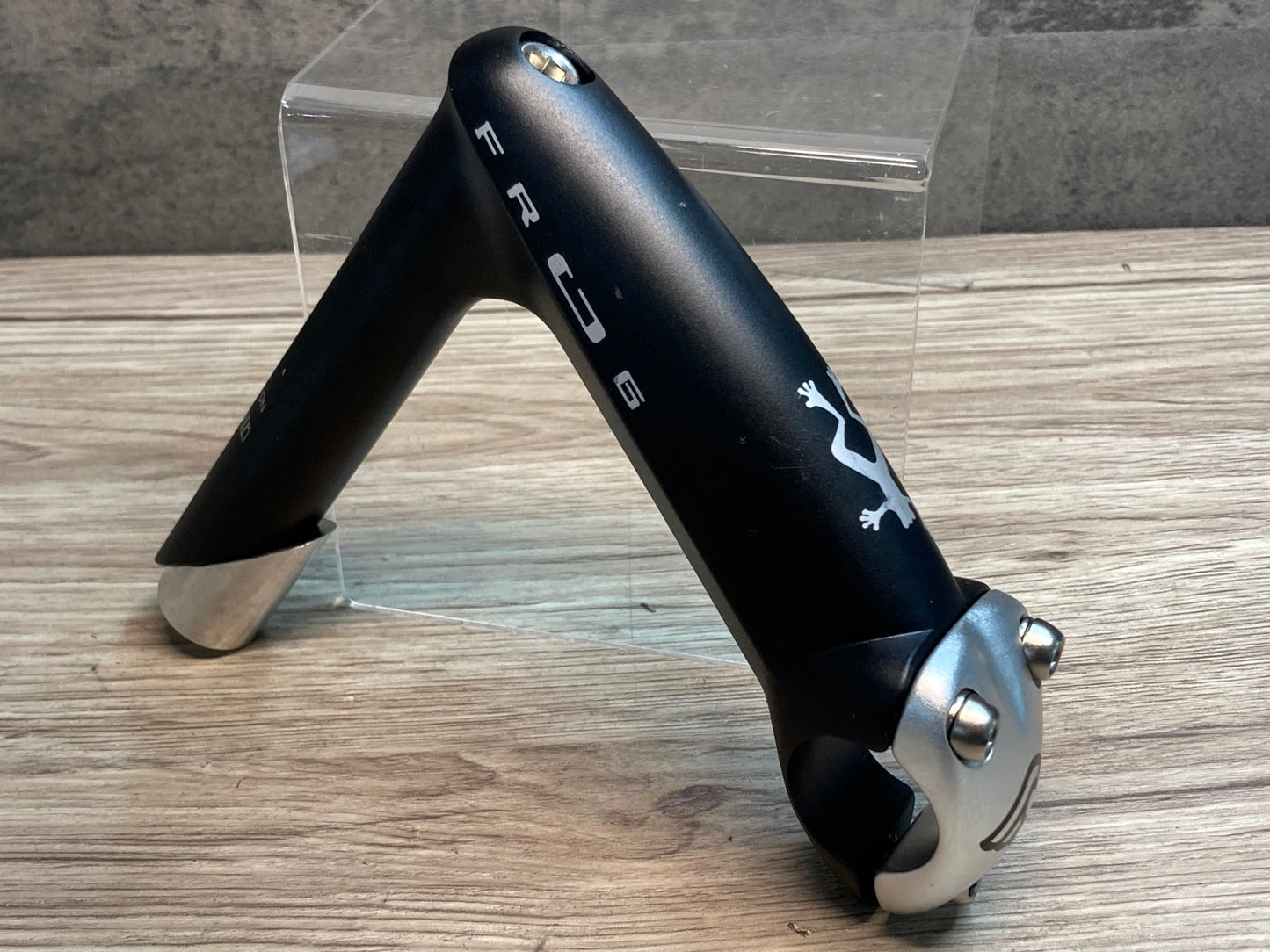 IS091 チネリ Cinelli FROG スレッドステム 黒 シルバー 120mm Φ26.0 Φ22.2