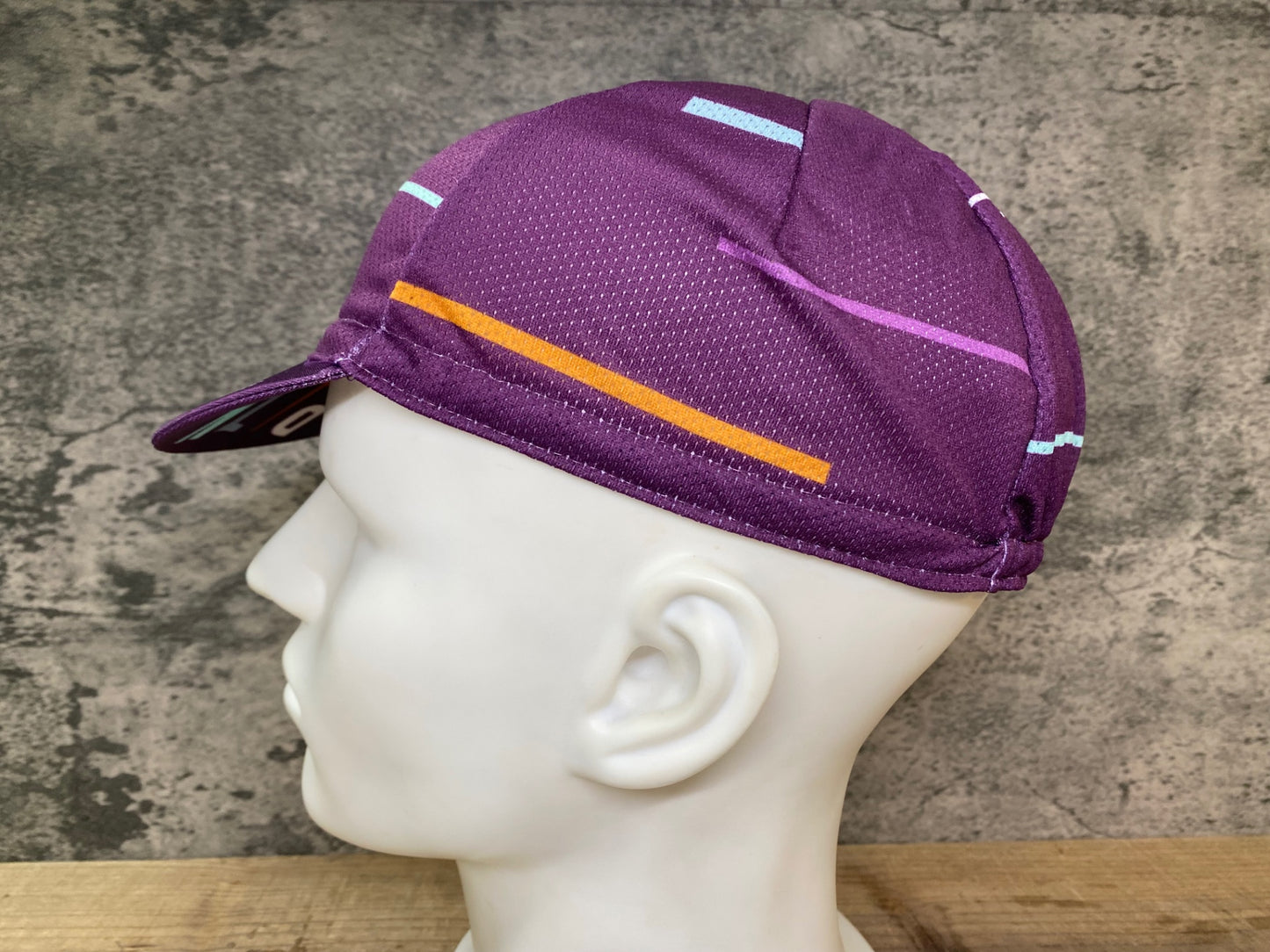 JC065 プロトンドパリ Peloton de Paris サイクルキャップ パープル ワンサイズ