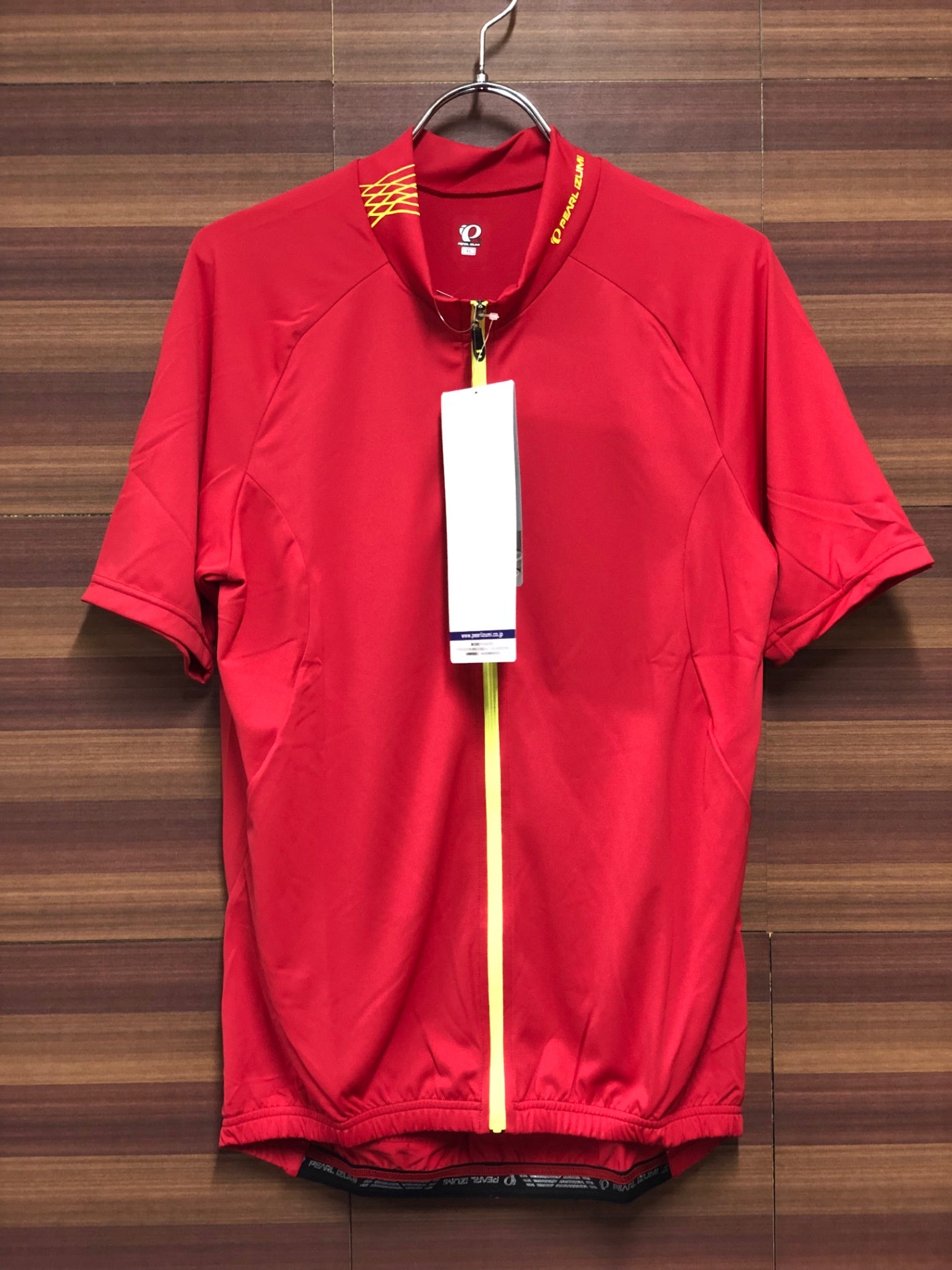 IJ520 パールイズミ PEARL iZUMi 半袖 サイクルジャージ 赤 XL 未使用