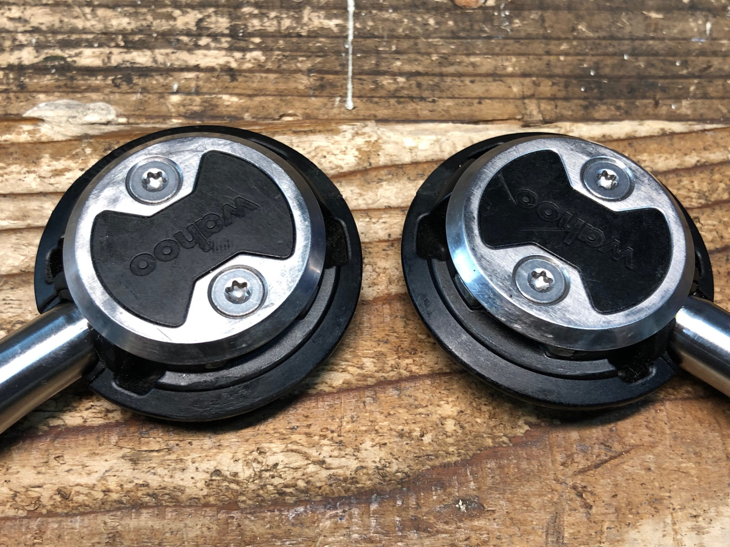 IL554 ワフー Wahoo スピードプレイ SPEEDPLAY AERO ビンディングペダル ステンレスシャフト クリート付き