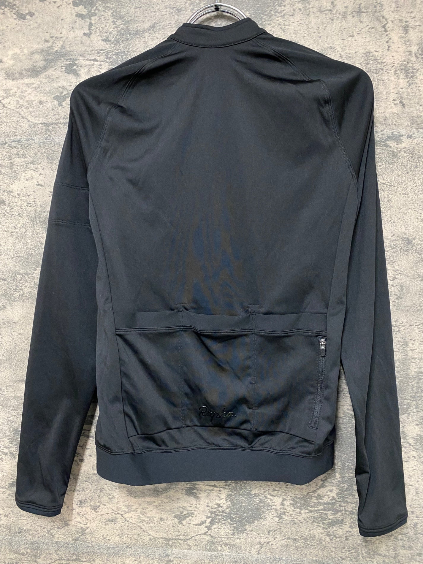 IY255 ラファ Rapha WOMEN'S CORE LONG SLEEVE JERSEY 長袖 サイクルジャージ 黒 XS 裏起毛 レディース