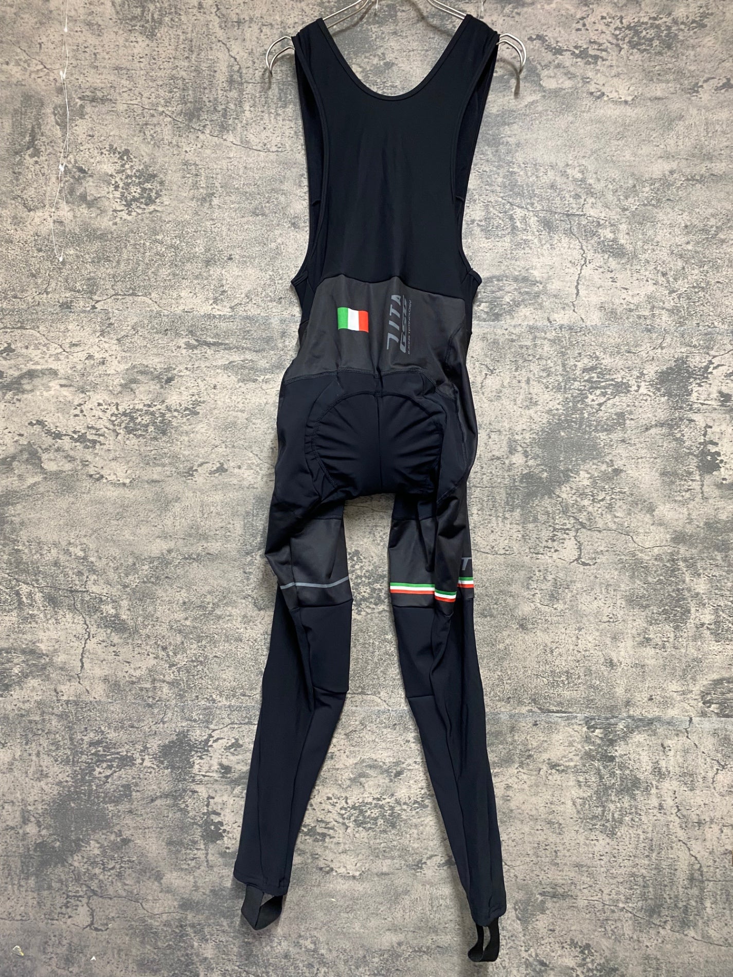 JA516 ジェッセージ GSG 7ITA 裏起毛 ビブタイツ 黒 M 裏起毛