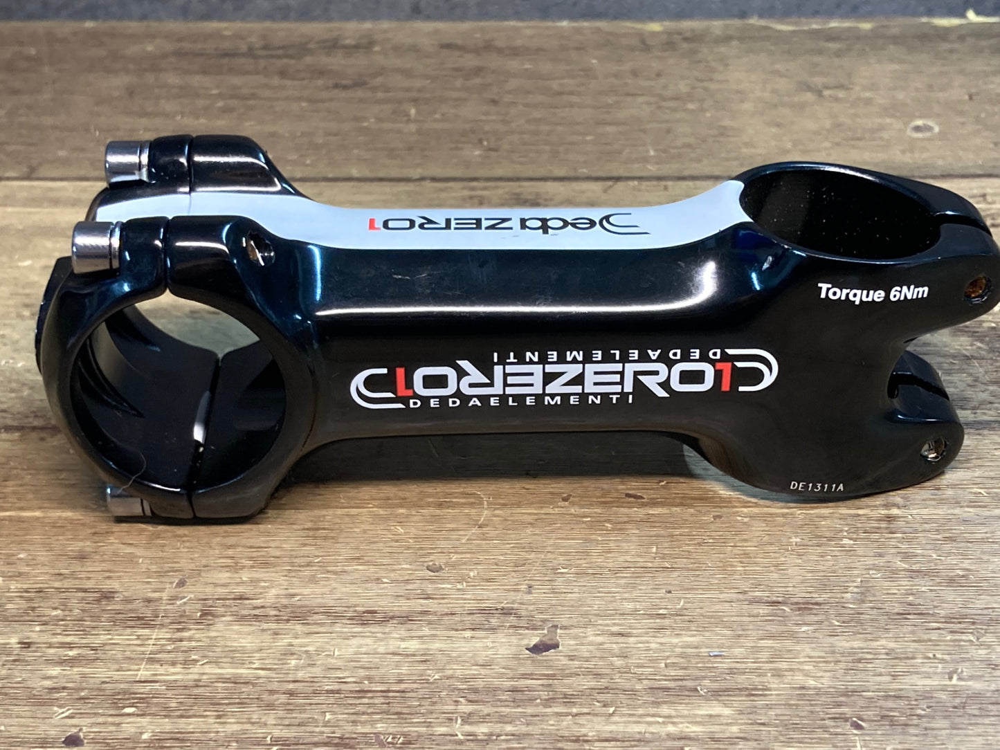 IX791 デダ Deda ZERO1 アルミステム 黒 90mm Φ31.7 OS