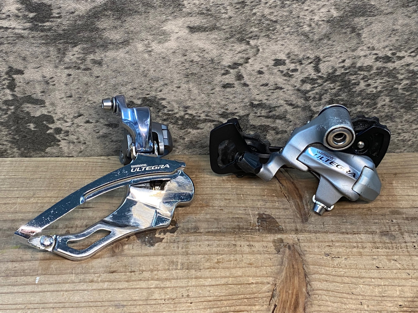 IV469 シマノ SHIMANO アルテグラ ULTEGRA RD-6700 FD-6703 ディレイラー 前後セット GS 3x10S