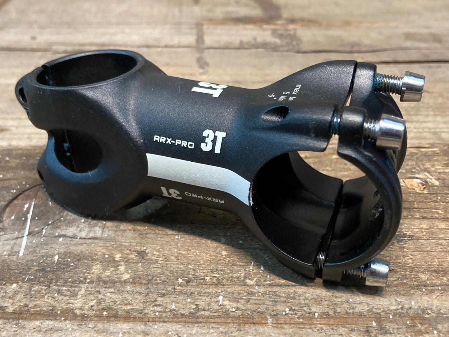 IO403 3T ARX PRO アルミステム 黒 70mm Φ31.8 OS 6°