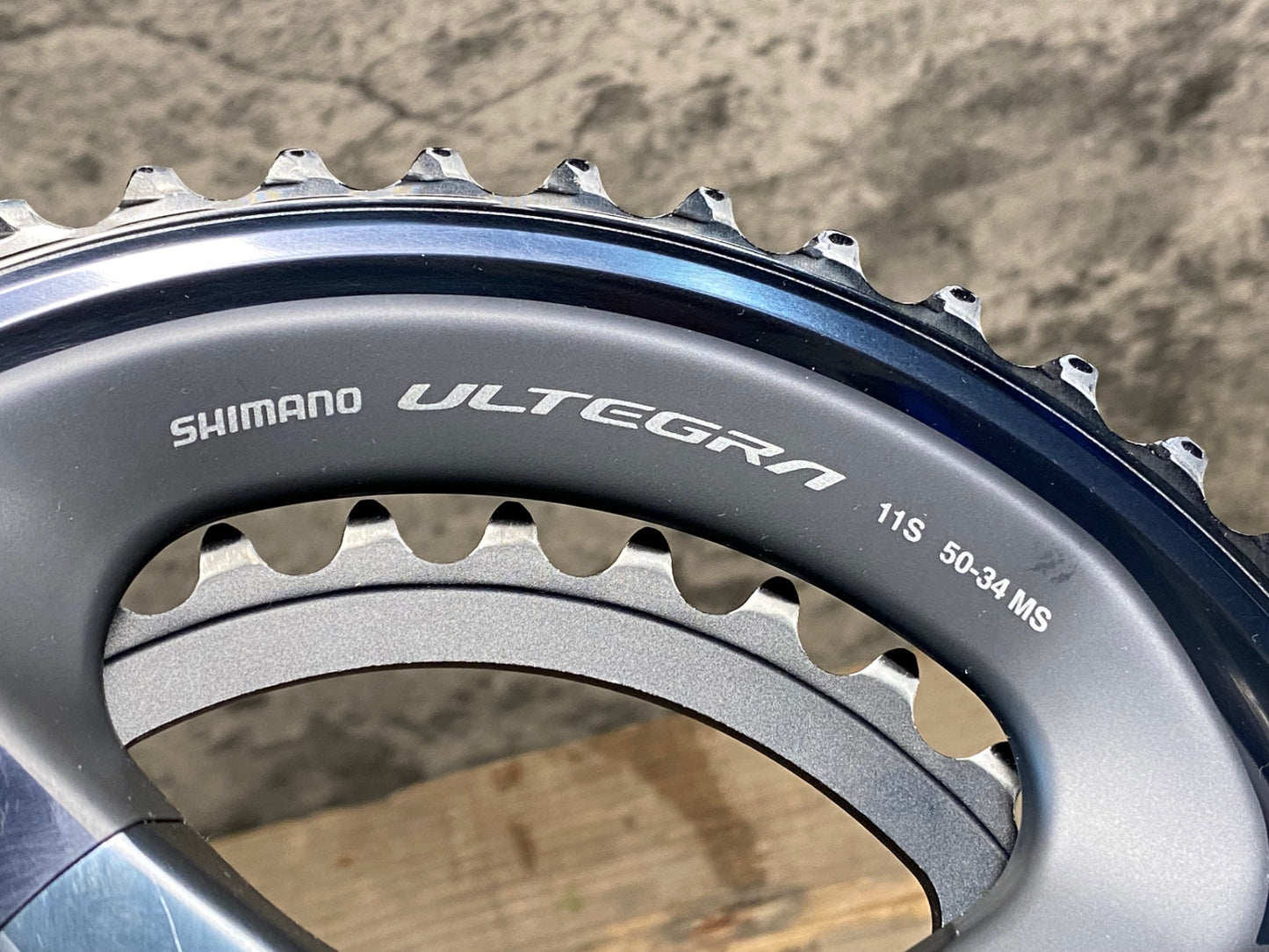IS579 シマノ SHIMANO アルテグラ ULTEGRA FC-R8000 クランクセット 50/34T 170mm 刻印SJ リコール対象外
