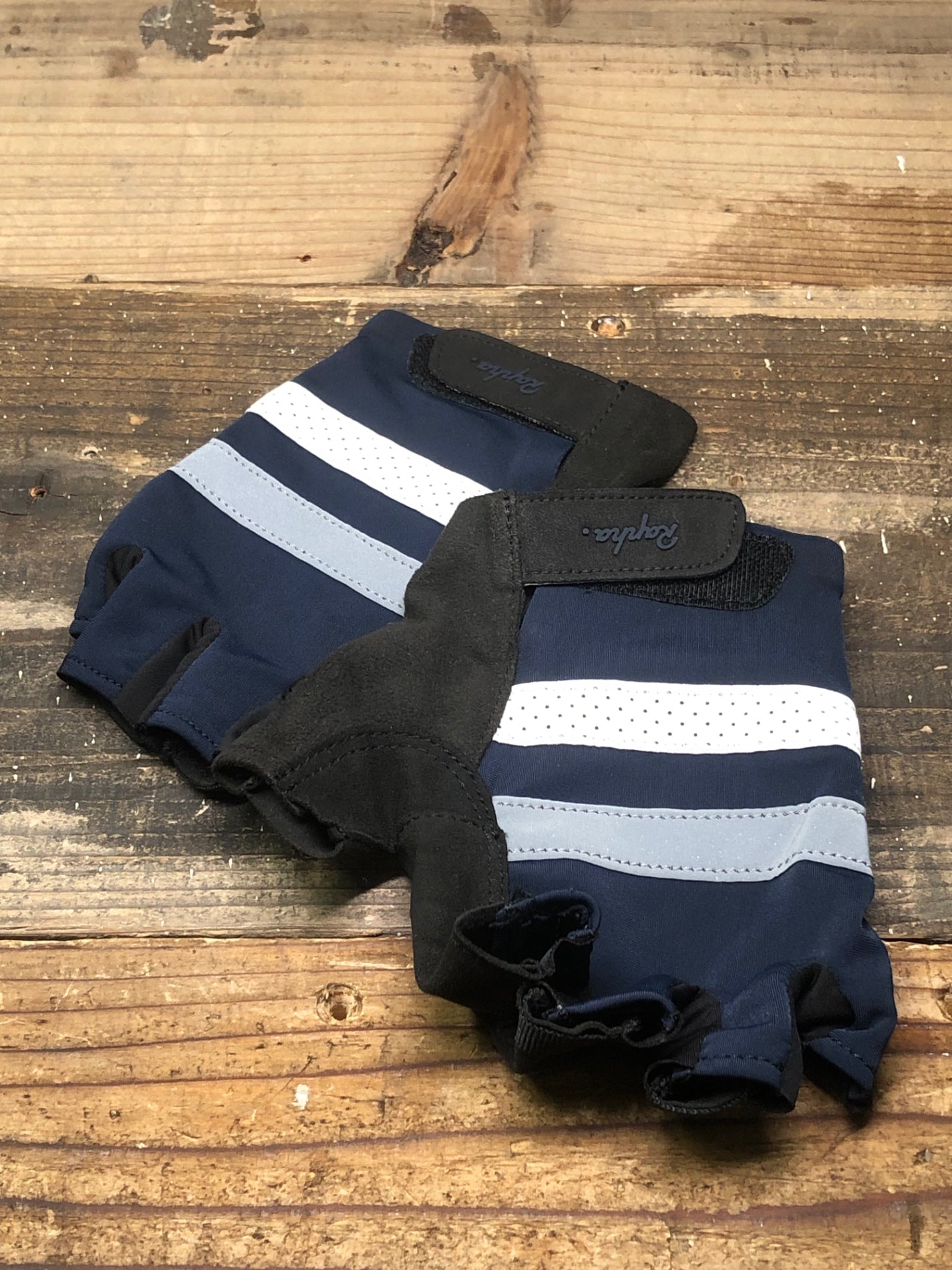 IN282 ラファ RAPHA BREVET MITTS グローブ 紺 Mサイズ