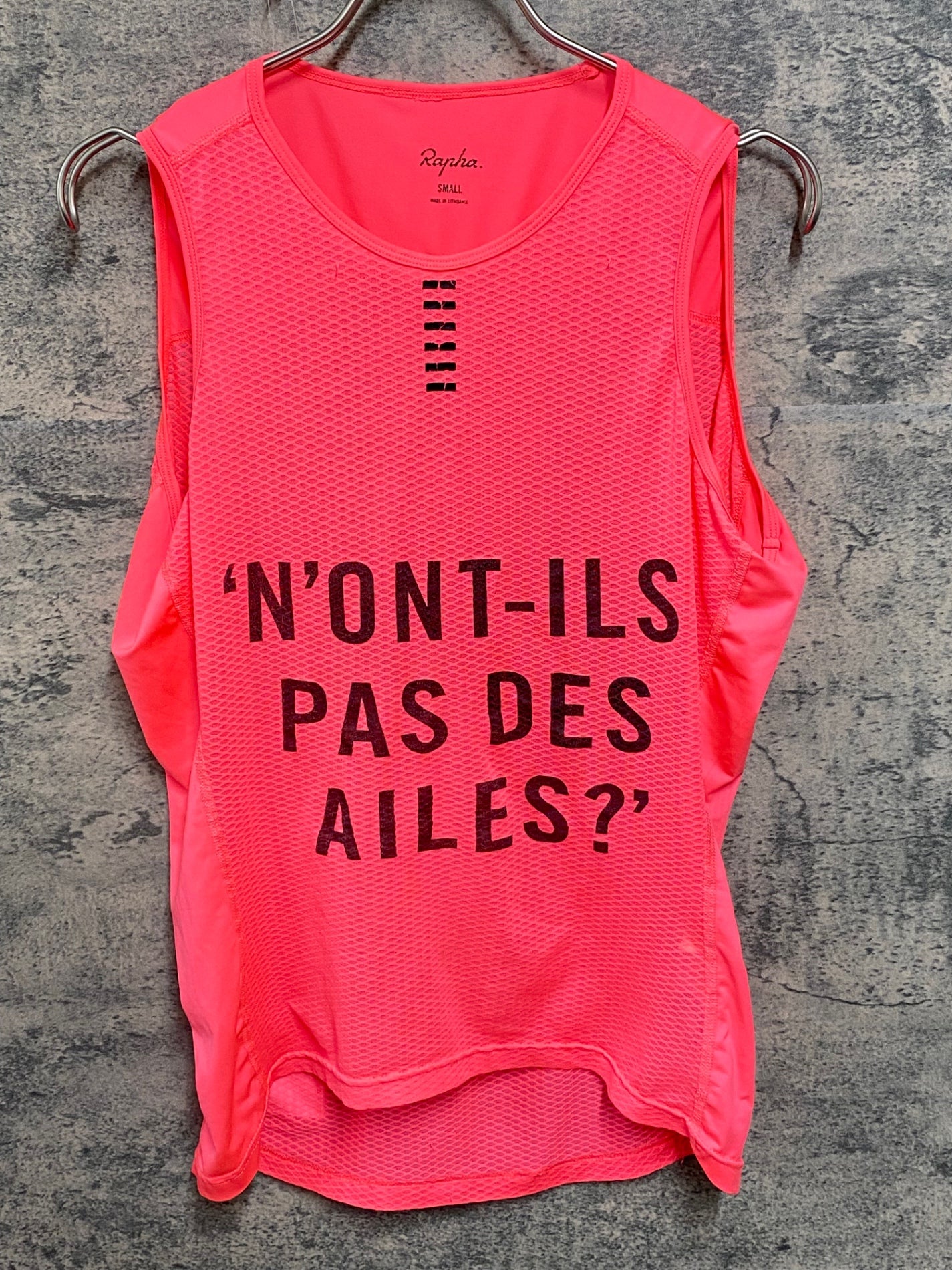 JC596 ラファ Rapha PRO TEAM BASE LAYER SLEEVELESS ノースリーブ ベースレイヤー ピンク S