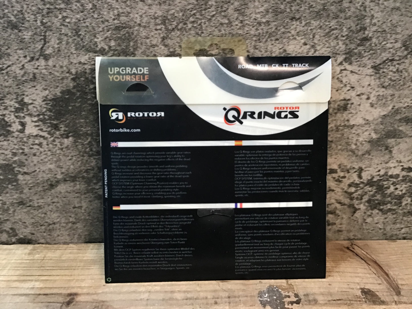 JA855 ローター ROTOR QRINGS インナーチェーンリング 34T BCD110 4アーム 楕円