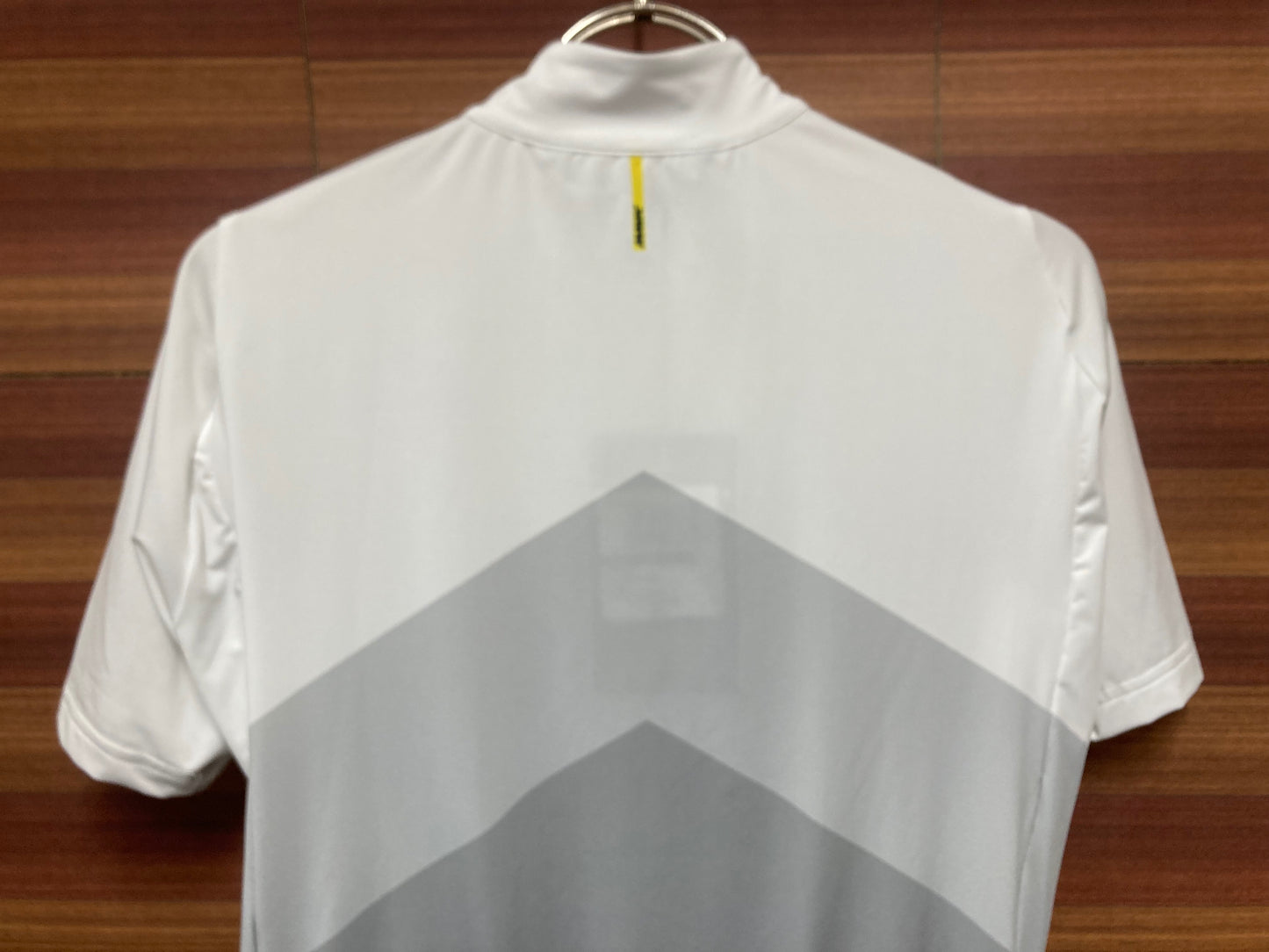 IQ205 マヴィック MAVIC 半袖 サイクルジャージ 白 グレー XS