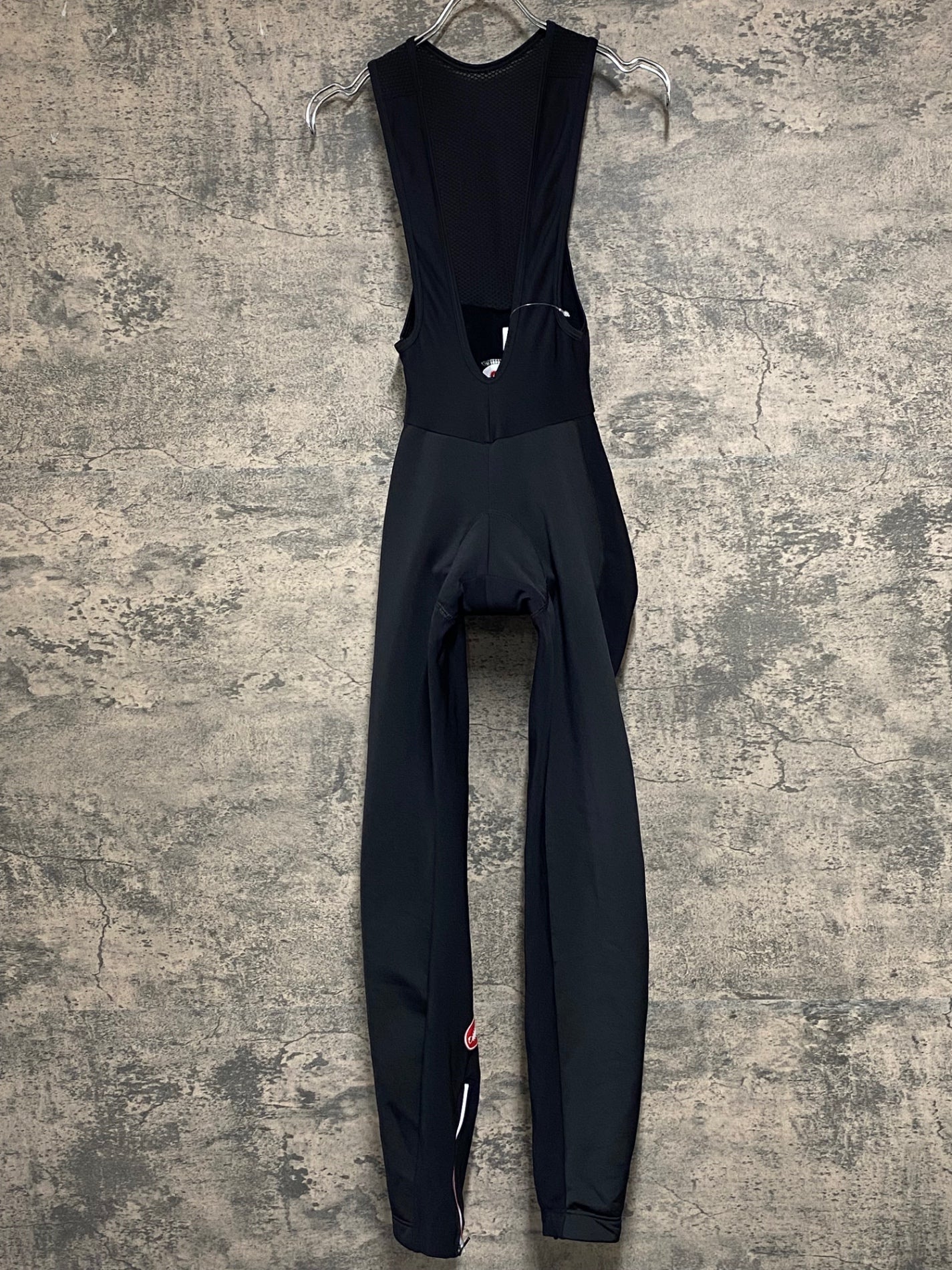 IZ057 カステリ CASTELLI ビブタイツ 黒 L 裏起毛