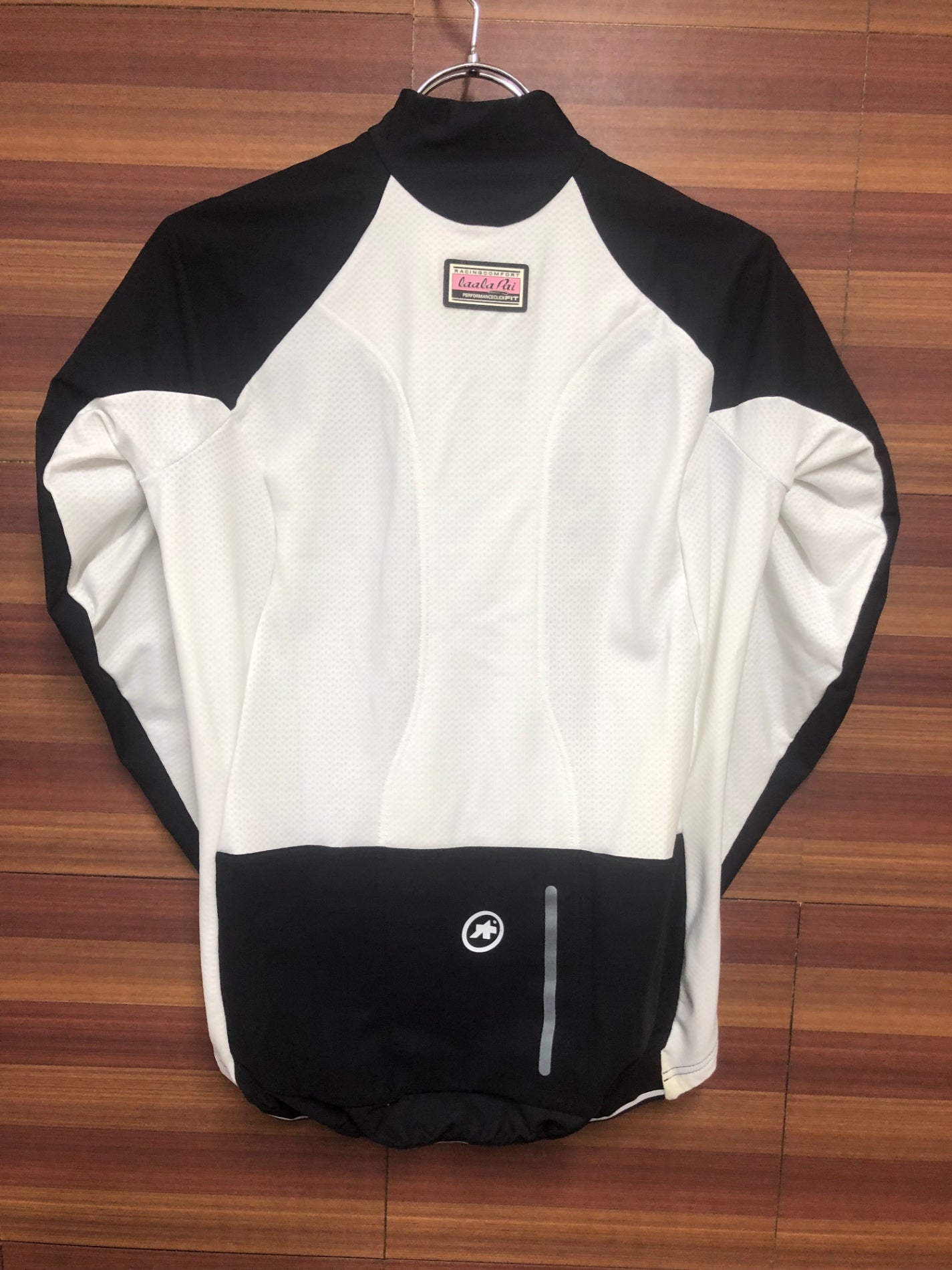 IF506 アソス assos habu Jacket Laalalai 長袖 白 黒 レディース XS 裏起毛