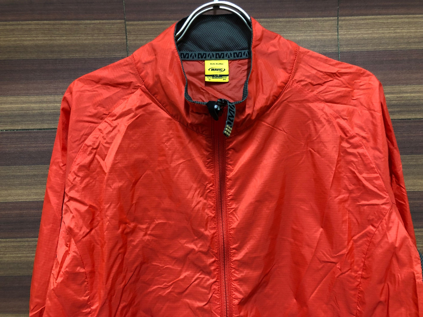 IR942 マヴィック MAVIC 長袖 ウィンドブレーカー 赤 O
