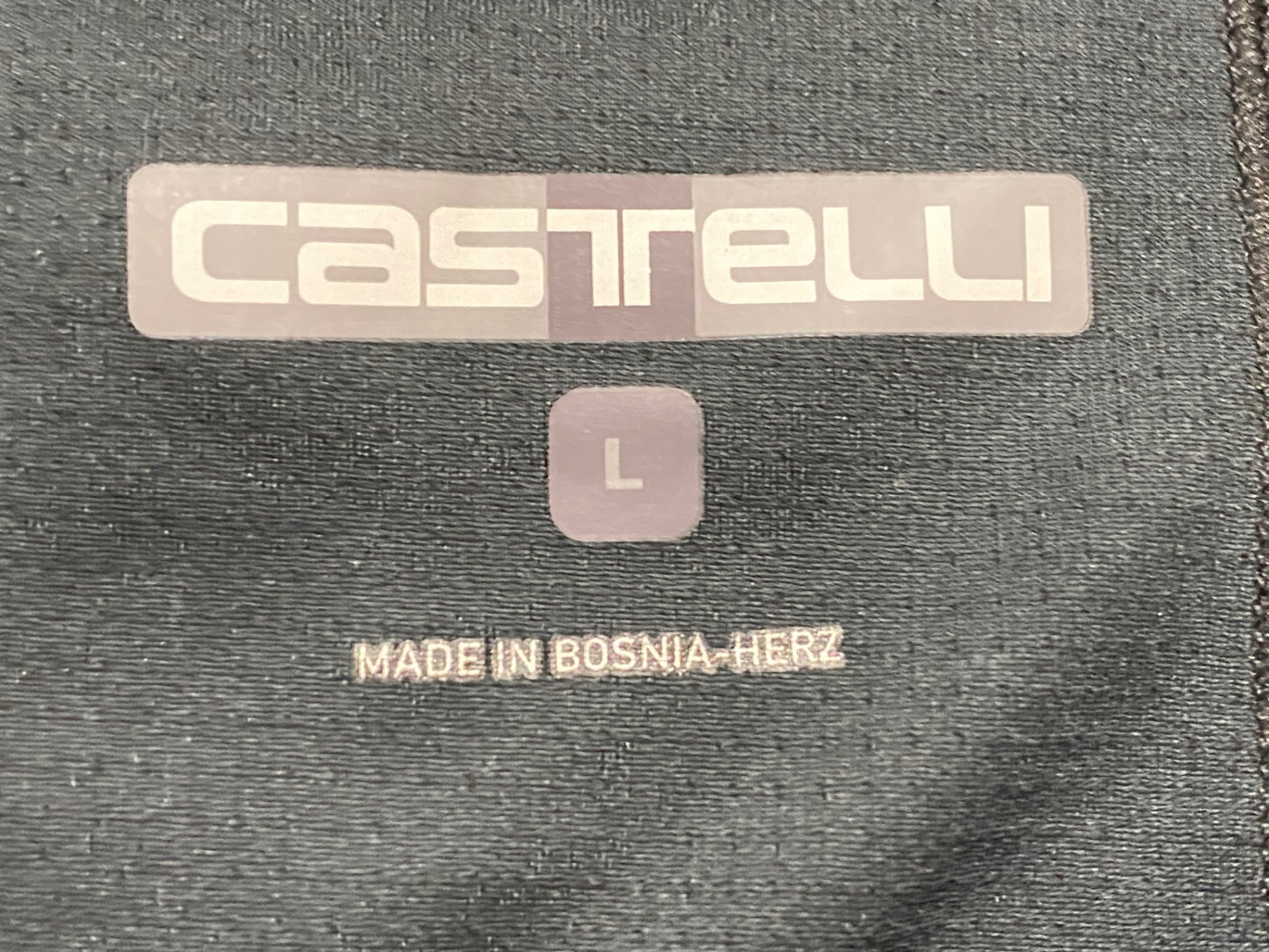 IF956 カステリ CASTELLI 半袖 サイクルジャージ L タグカット済