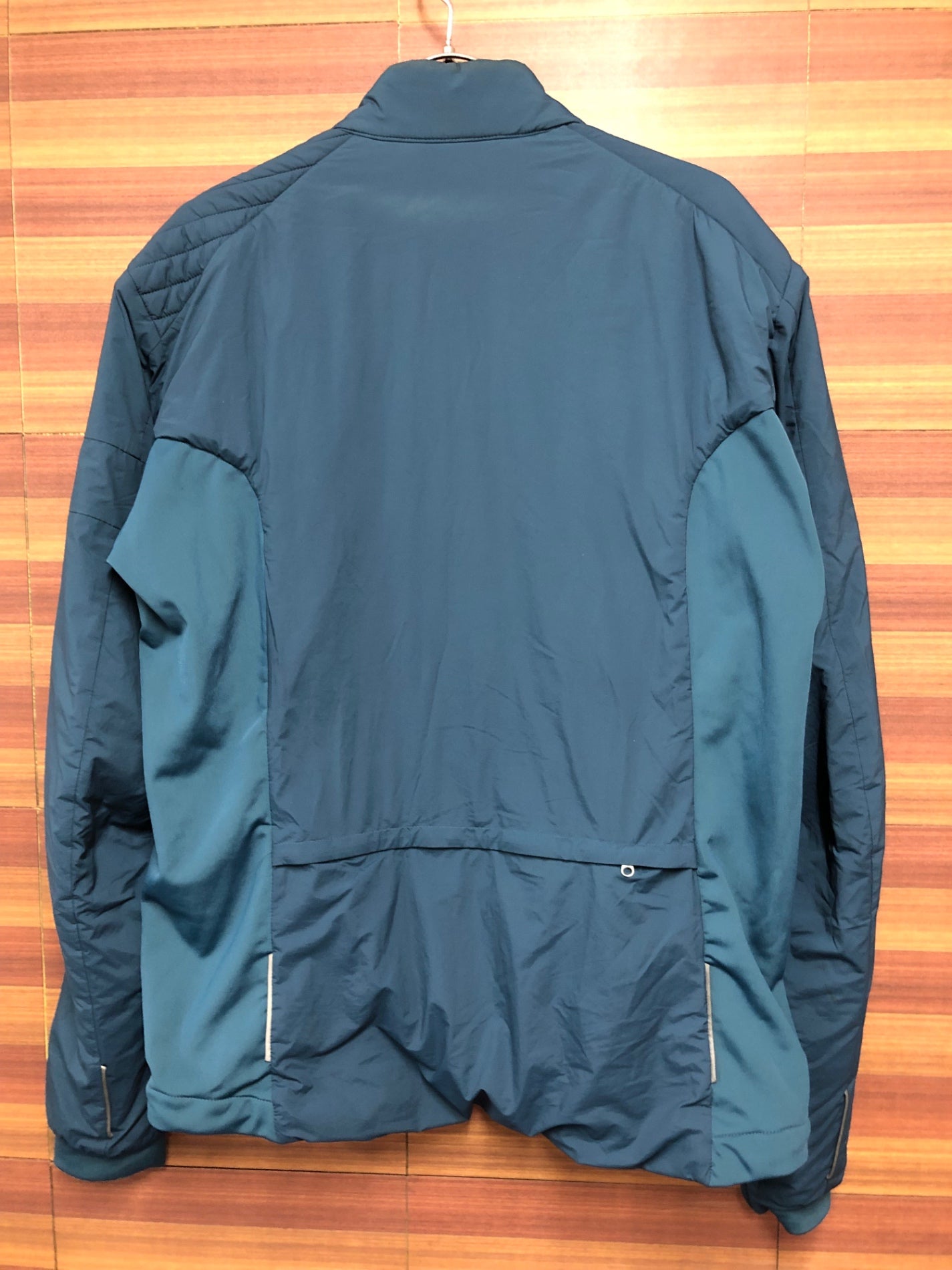 HR227 ラファ Rapha TRANSFER JACKET 長袖 紺 L 中綿