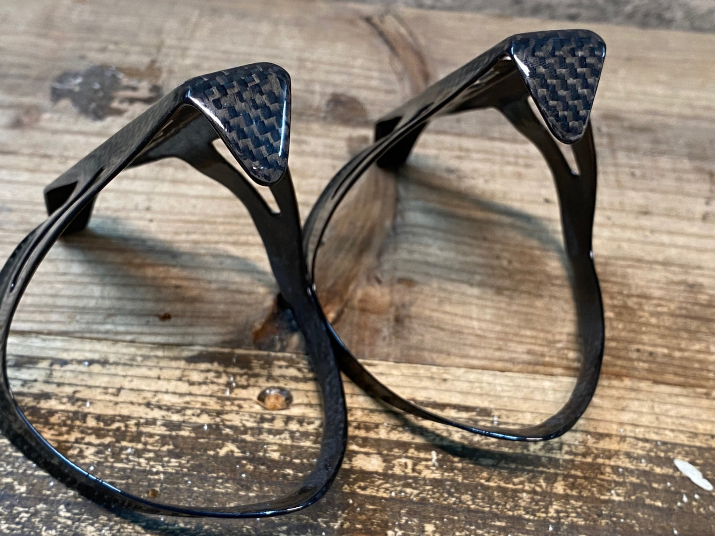 IW185 タイム TIME カーボン ボトルケージ 2個セット ※ゴム滑り止め欠品