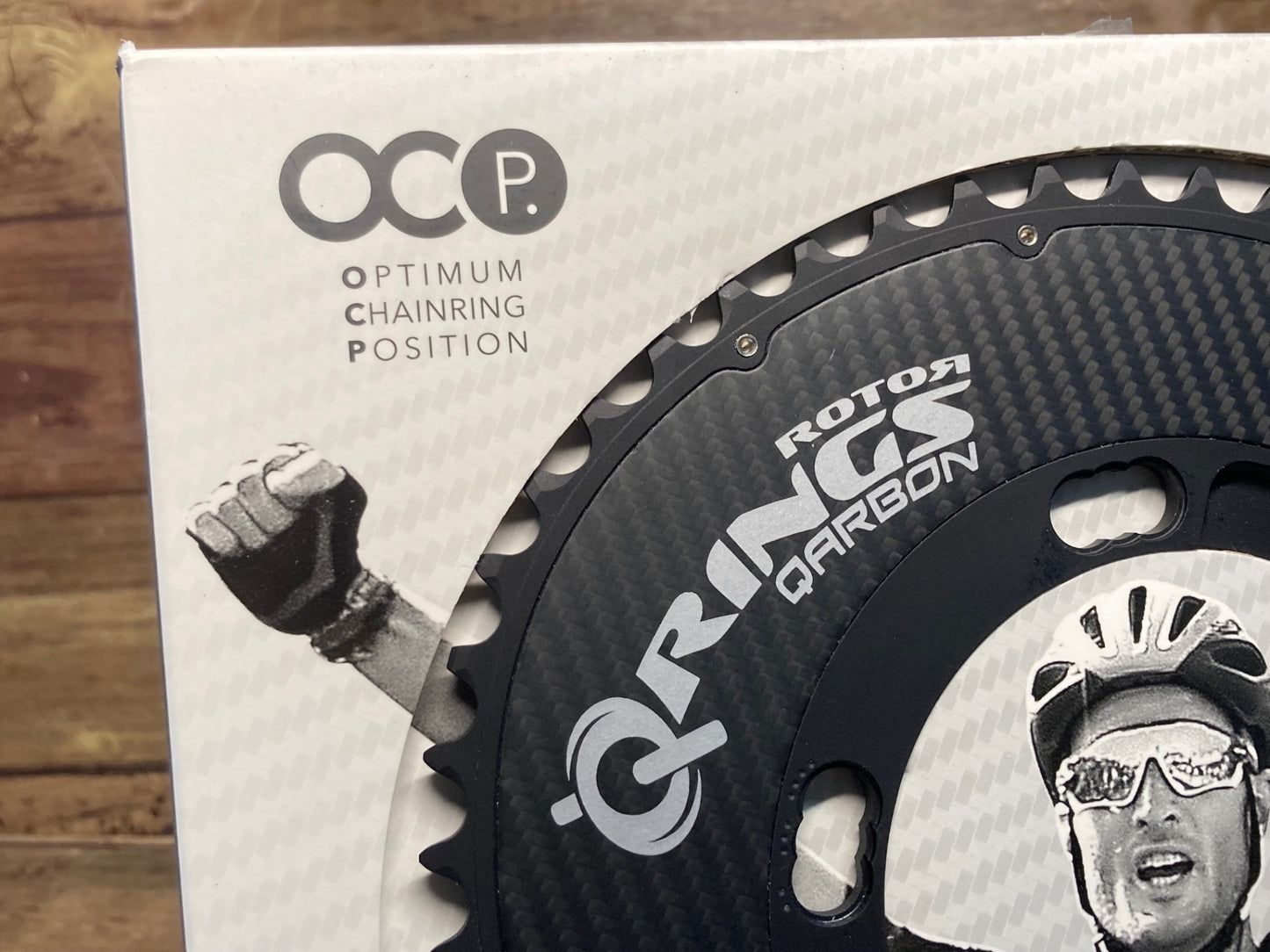 IN013 ローター ROTOR QRINGS Qarbon チェーンリング BCD110 52T 4arm