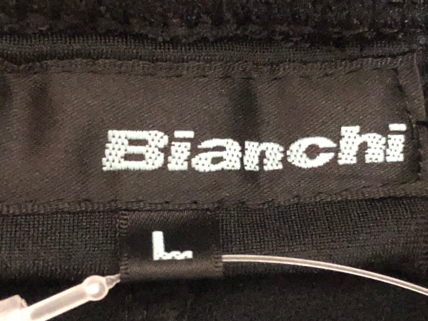 IA936 ビアンキ BIANCHI レーサータイツ 黒 L 裏起毛