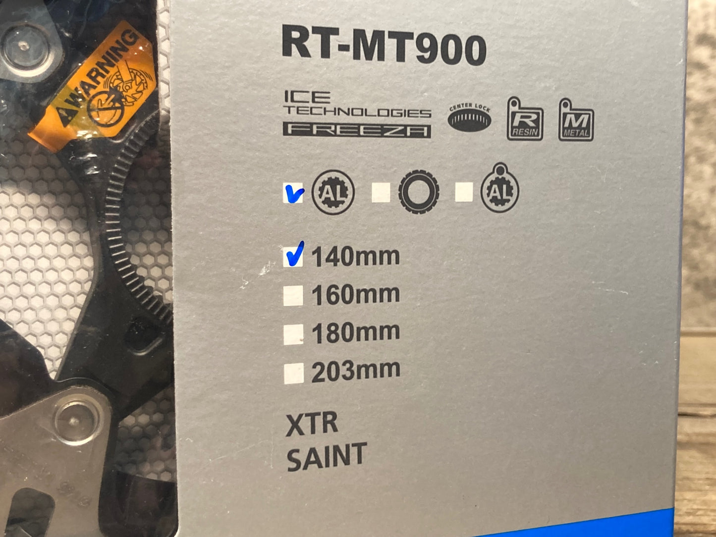 IR867 シマノ SHIMANO デュラエース DURA-ACE RT-MT900 ディスクブレーキ ローター 140mm 未使用品