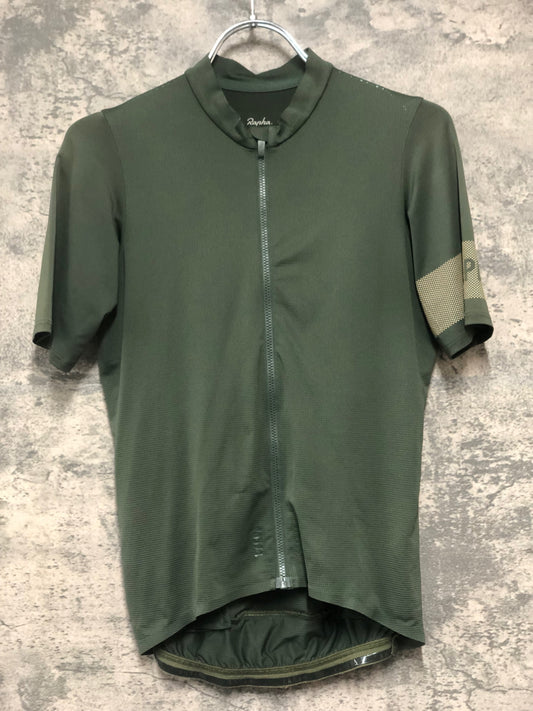 IV245 ラファ Rapha PRO TEAM LIGHTWEIGHT JERSEY 深緑 XS