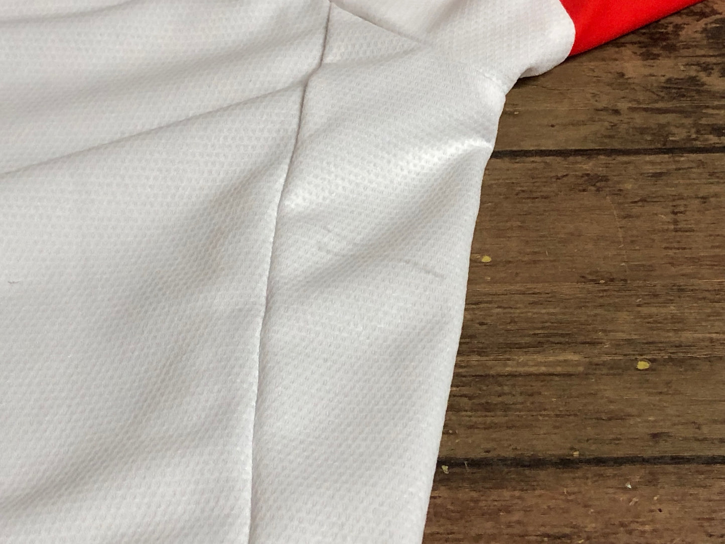 IM806 ルコックスポルティフ le coq sportif 半袖 サイクルジャージ 白 ※タグカット、サイズ不明