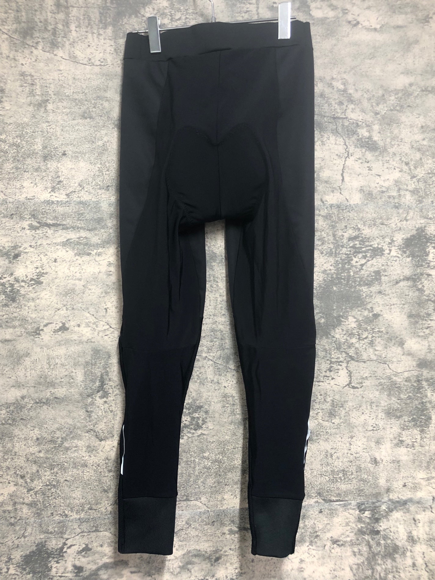 IX307 リオンドカペルミュール Lion de KAPELMUUR レーサータイツ 黒 M 裏起毛