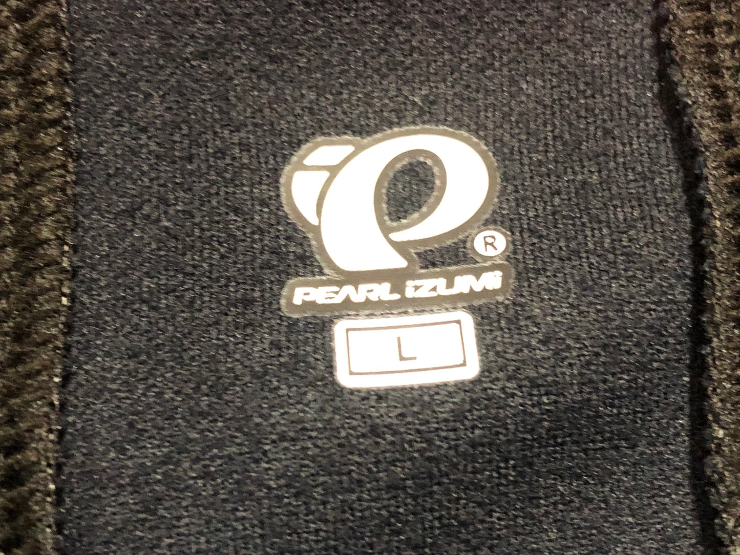 IY178 パールイズミ PEARL iZUMi 長袖 サイクルジャケット 黒 白 L 裏起毛 WINDBREAK