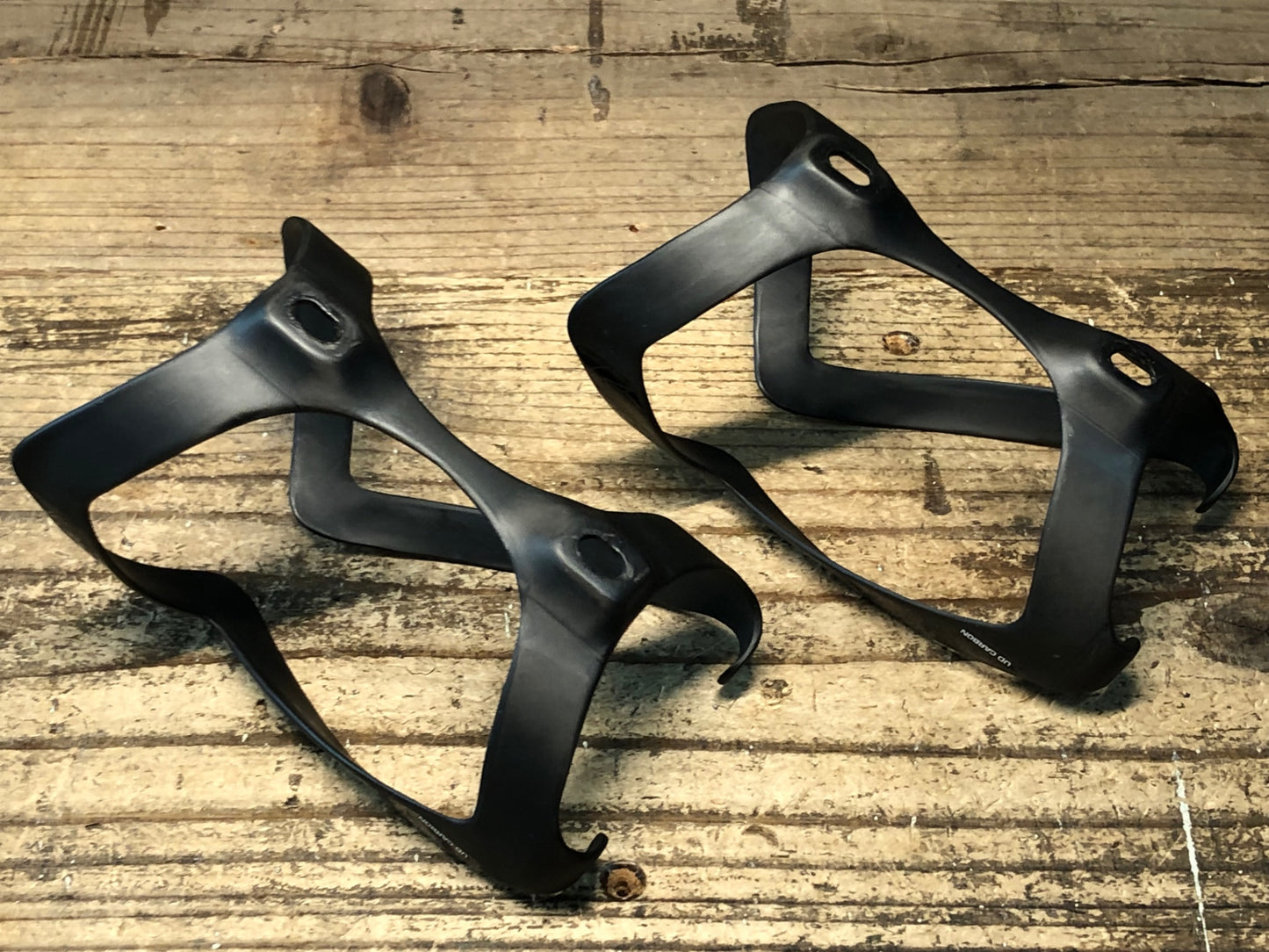 JD093 シマノプロ SHIMANO PRO カーボン ボトルケージ 黒 2個セット