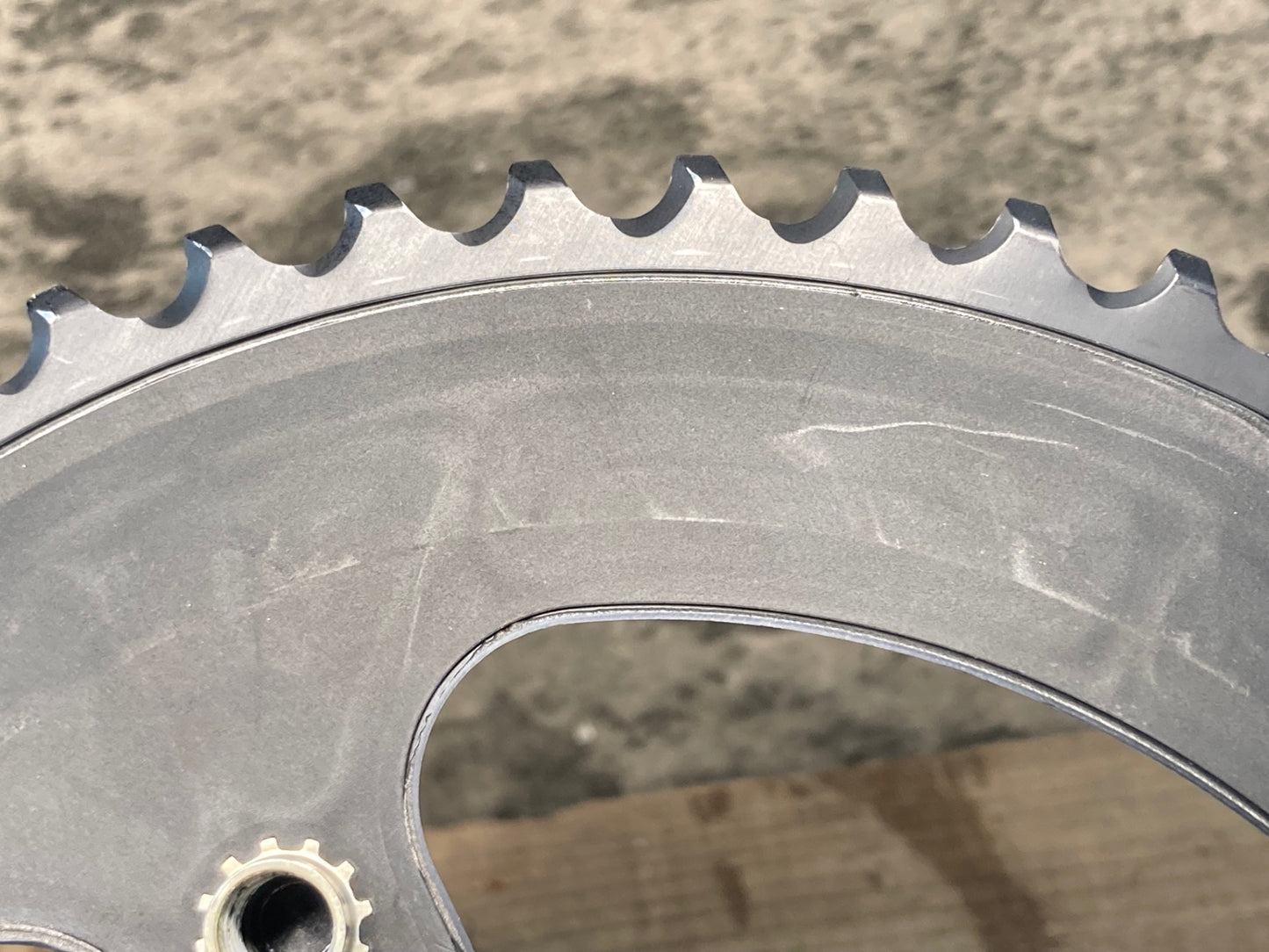 IT791 シマノ SHIMANO アルテグラ ULTEGRA FC-R8000 チェーンリング 52/36T ※接着不良の疑いありジャンク