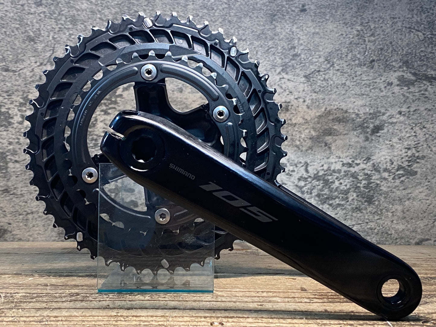 JC740 シマノ SHIMANO 105 FC-R7100 クランクセット 172.5mm 50/34T ※固定ボルト欠品