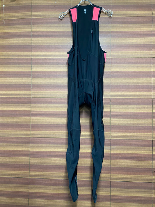 IM575 ラファ Rapha MEN'S BREVET WINTER TIGHTS WITH PAD ビブタイツ 黒 M 裏起毛