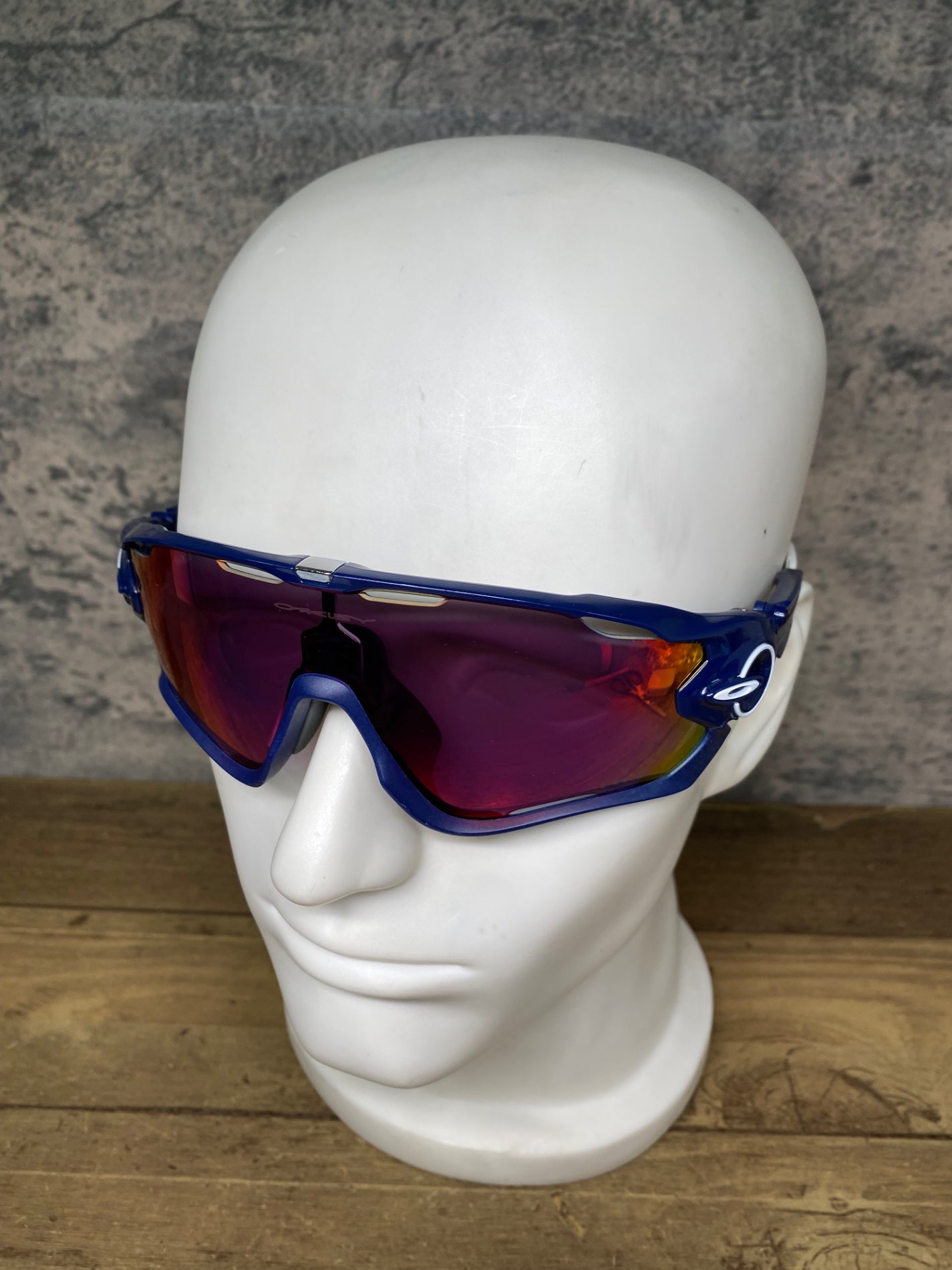 JB134 オークリー OAKLEY JAWBREAKER サングラス アイウェア 紺 PRIZMレンズ CUSTOM