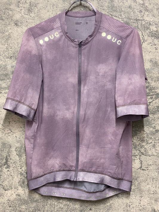 JC045 ユニバーサルカラーズ Universal Colours Chroma Grid 半袖 サイクルジャージ L