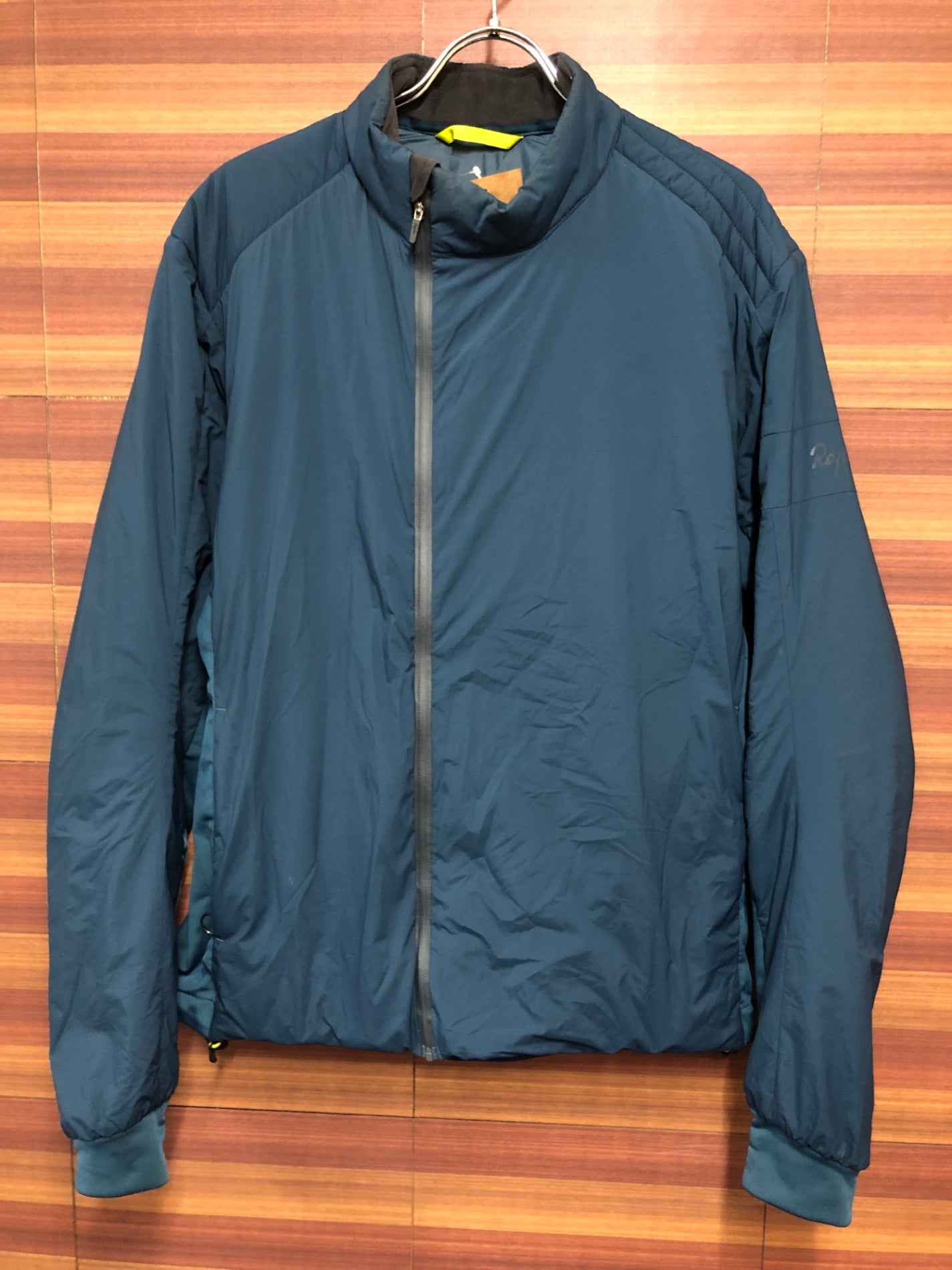 HR227 ラファ Rapha TRANSFER JACKET 長袖 紺 L 中綿